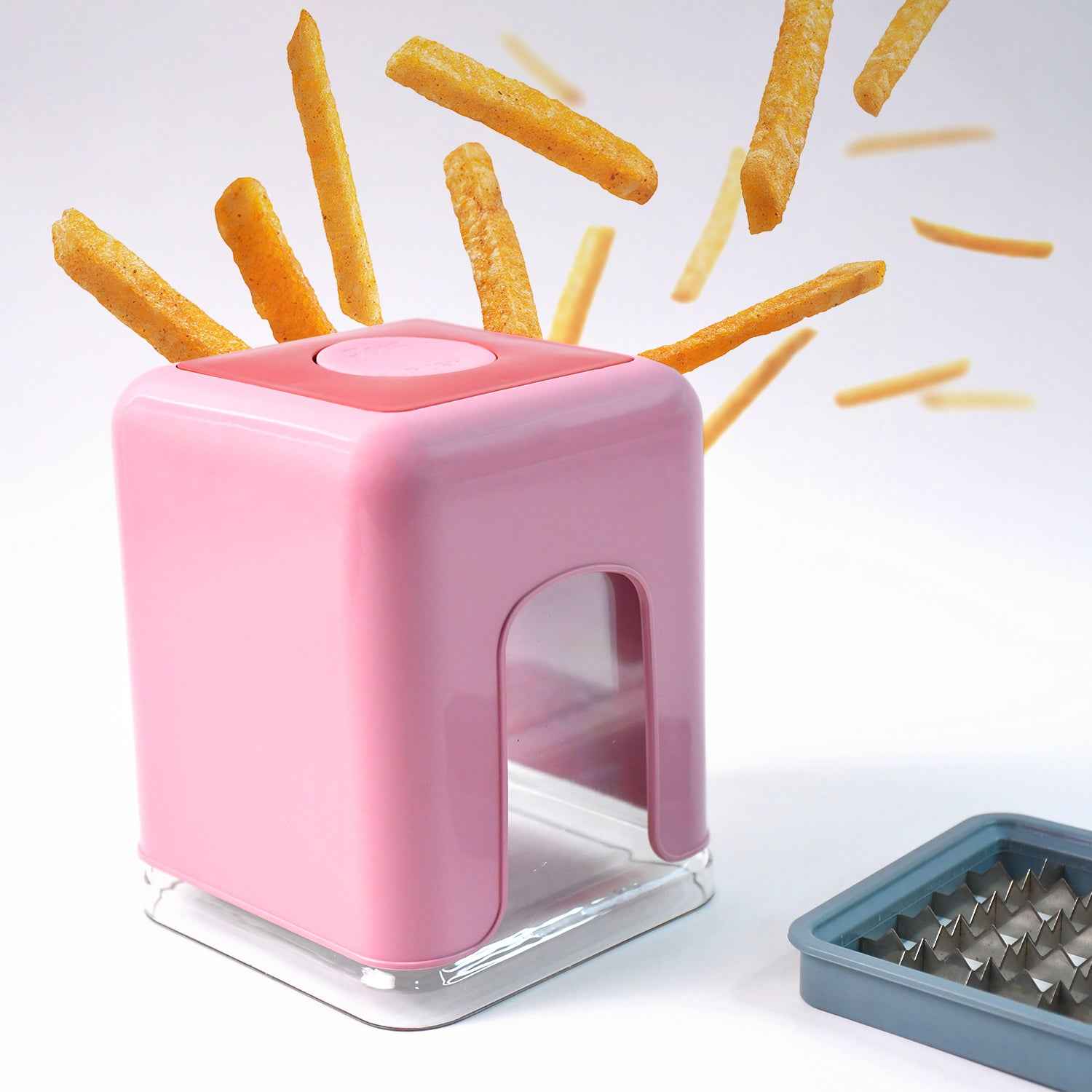 Apex Heavy Duty Potato Chipser Vegetable Chopper With Dual Blade Set