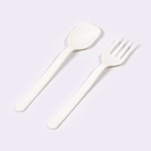5239 Plastic Forks Spoon Cutlery-utensils Parties Dinners Catering Services Family Gatherings ( Pack Of 2)
