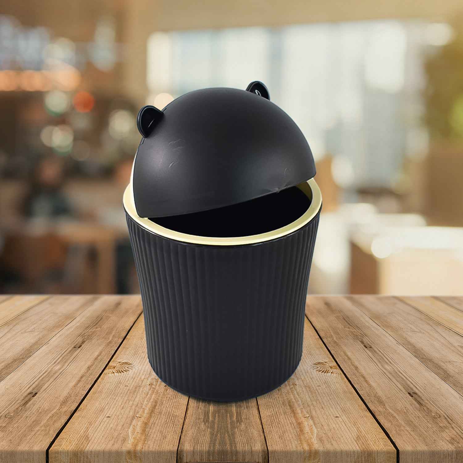 Apex Mini Tabletop Dustbin (1 Pc 1200 Ml Mix Color)