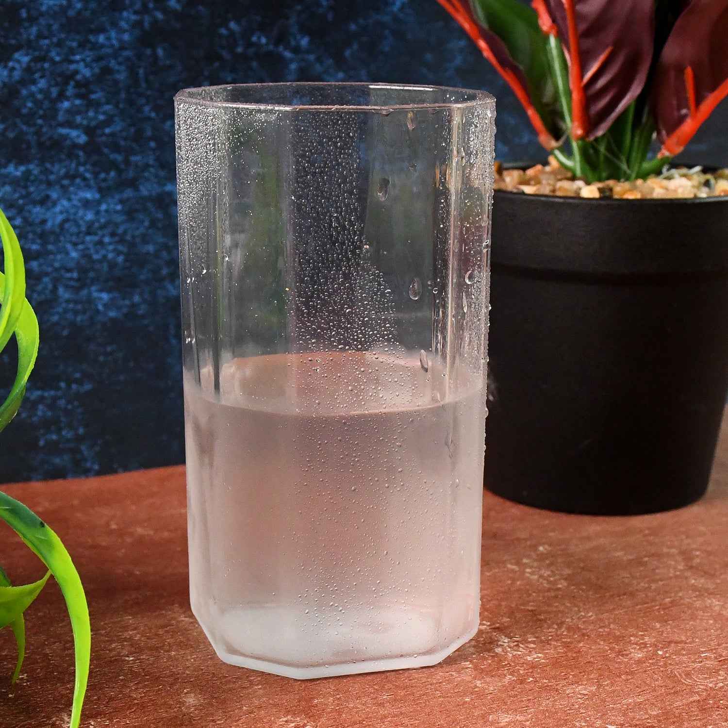 Apex Merino N Glass Unbreakable Plastic Drinking Glass Set (6pc300ml) Approx