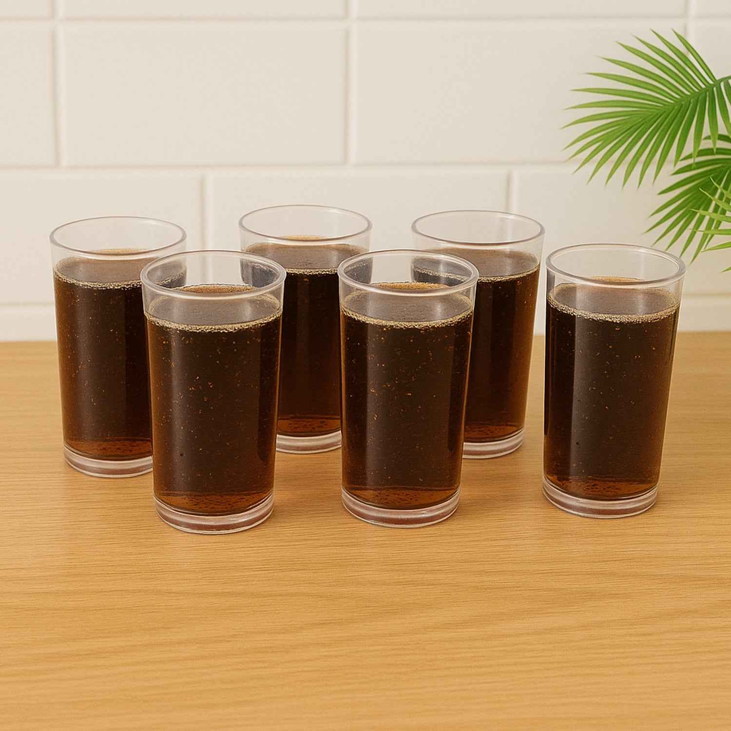 Supermom Martini Clear Glass Set (6 Pc)