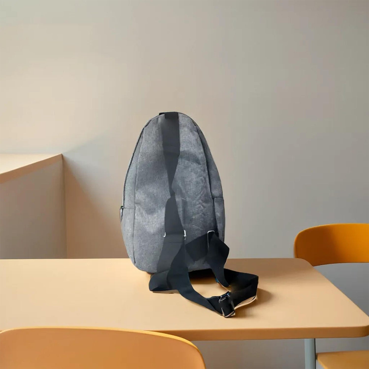 Waterproof Anti Theft Cross-body fanny pack waist bag, Shoulder Bags Chest Men Casual fashion USB Charging earphone hook Sling Travel Bag (1 Pc) Variety Bazaar