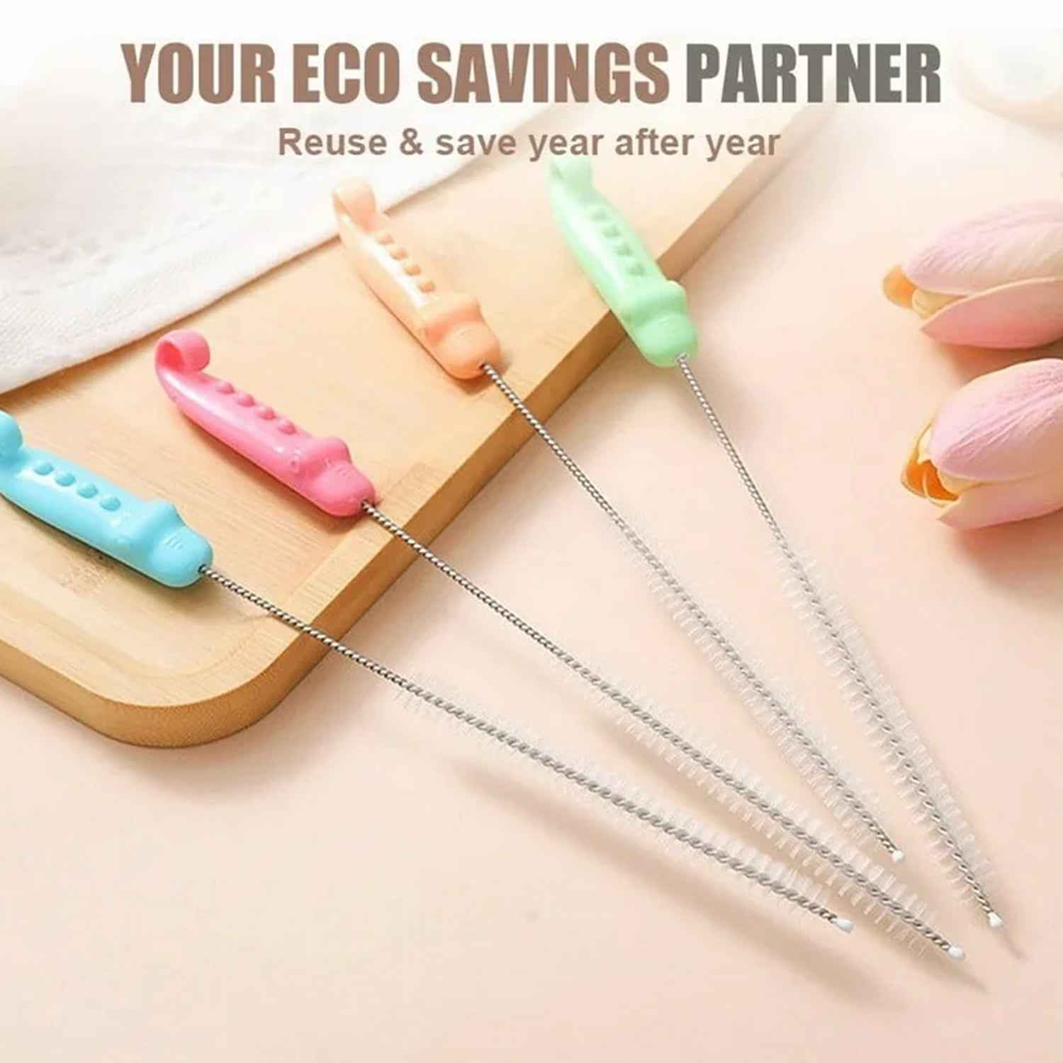 Bottle Spout Cleaning Brush With Ergonomic Handle (1 Pc 22 Cm Long)