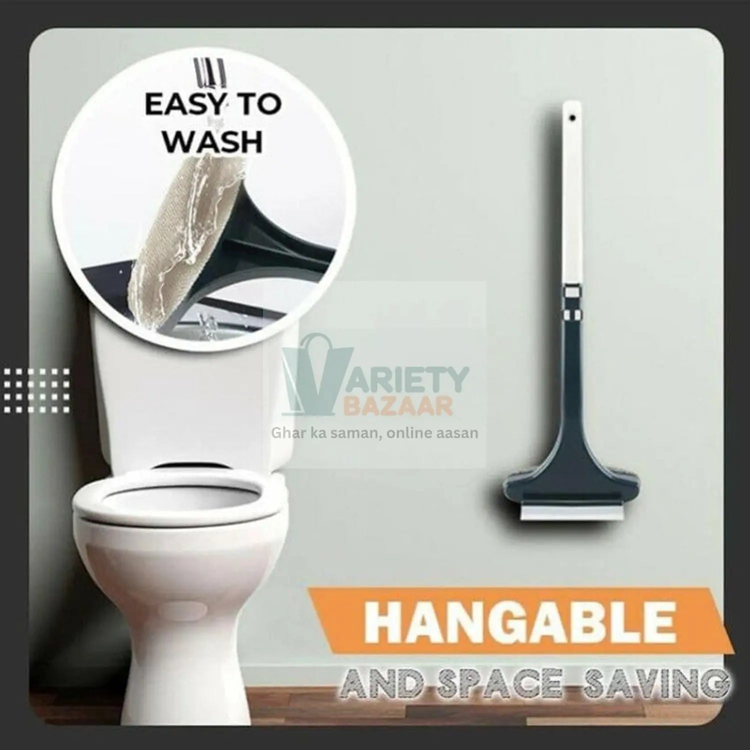 Brush 2 in 1 Mesh Cleaning Brush & Wiper with Extended Handle Window Cleaning Brush Net Cleaner,Magic Window Cleaner Brush, Window Mesh Cleaner (1 Pc) Travel Sahayak