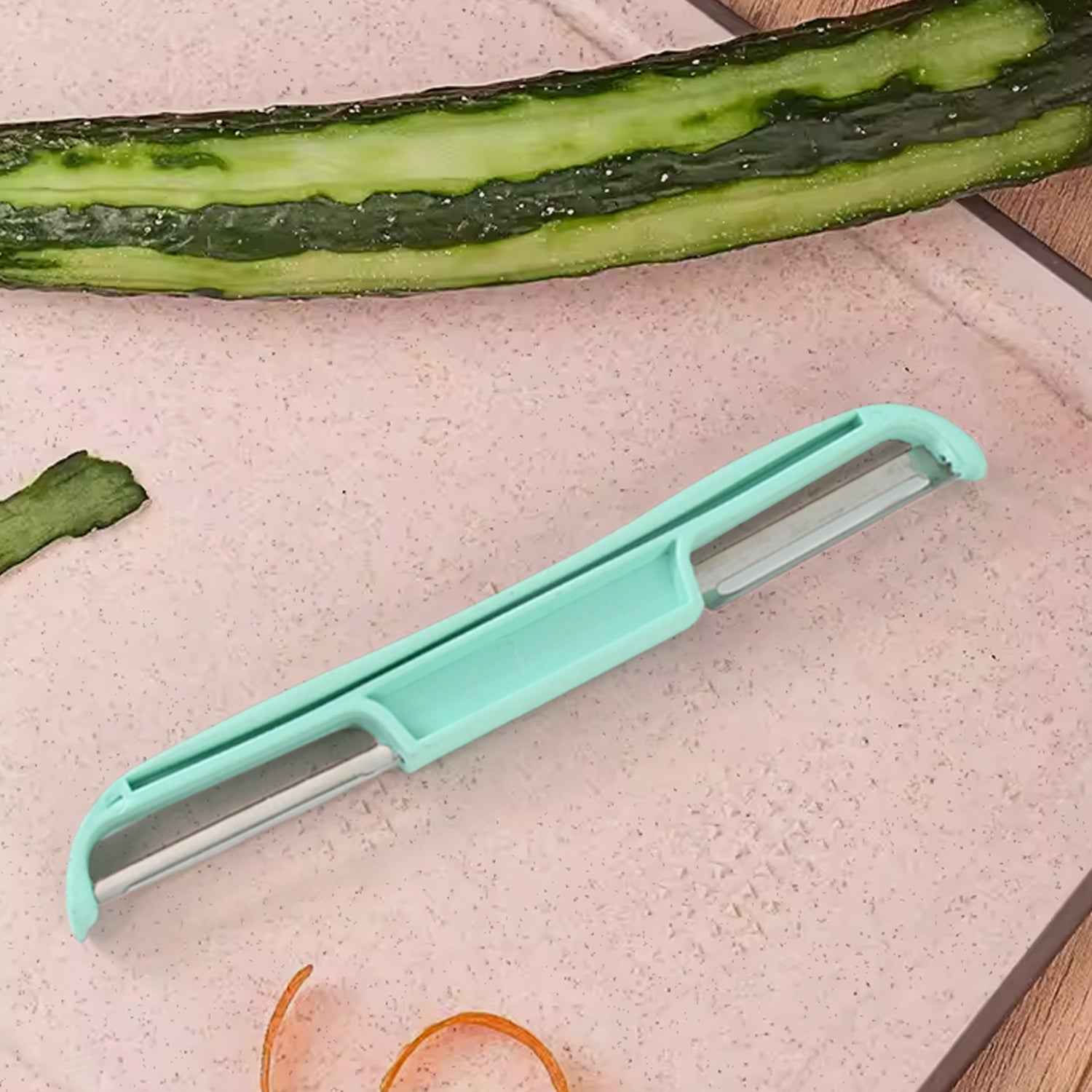 Double Side Potato Peeler Stainless Steel Peeler Cutter (1 Pc)