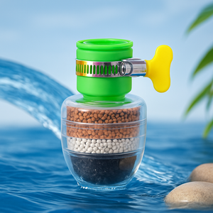 Water Faucet, Clean Purifier Filter Cartridge Water Tap, Upgrade Universal Interface Faucet Filter (Six Layer Purifier) Variety Bazaar