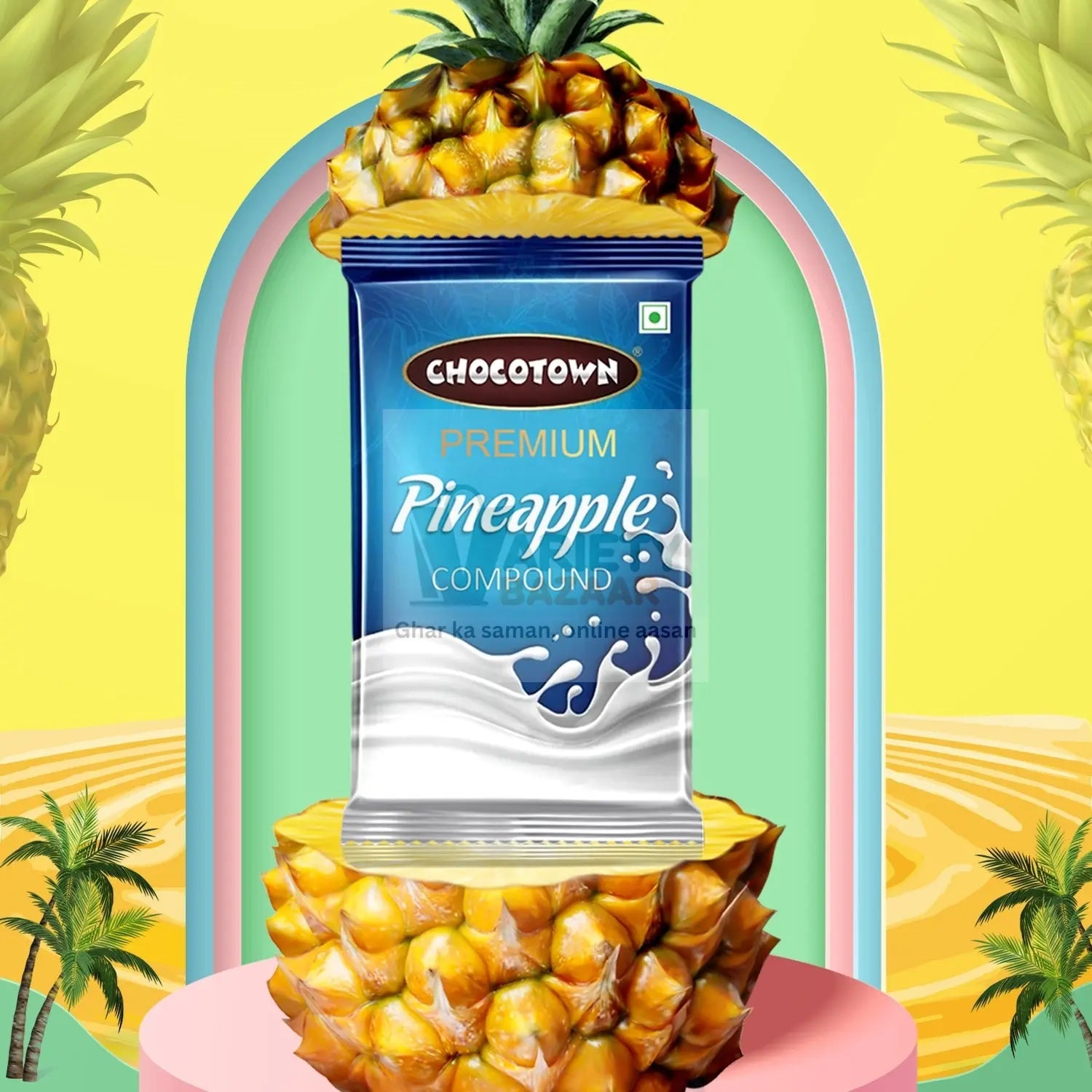 Chocotown Premium Pineapple Compound (500gm) Variety Bazaar