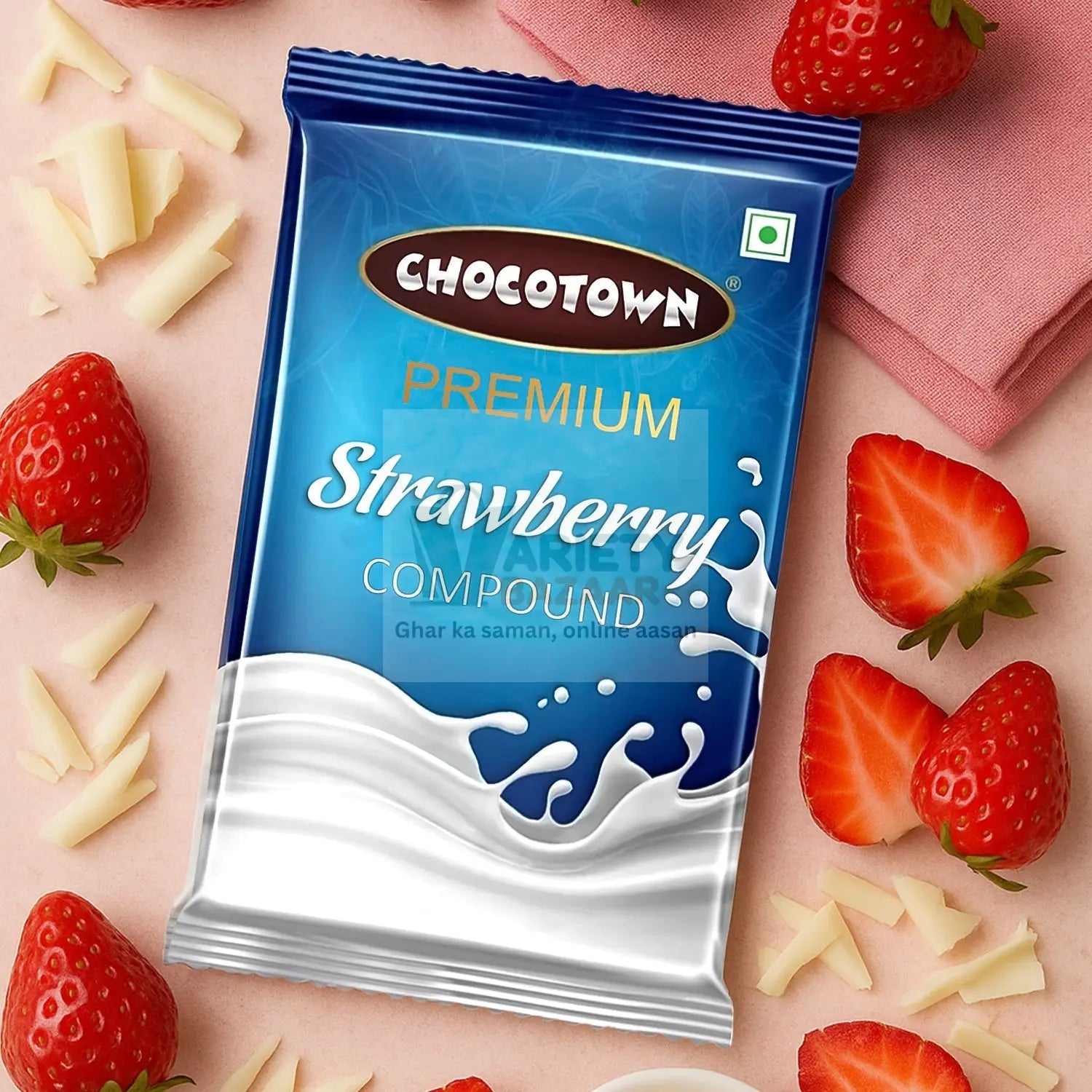 Chocotown Premium Strawberry Compound (500gm) Variety Bazaar