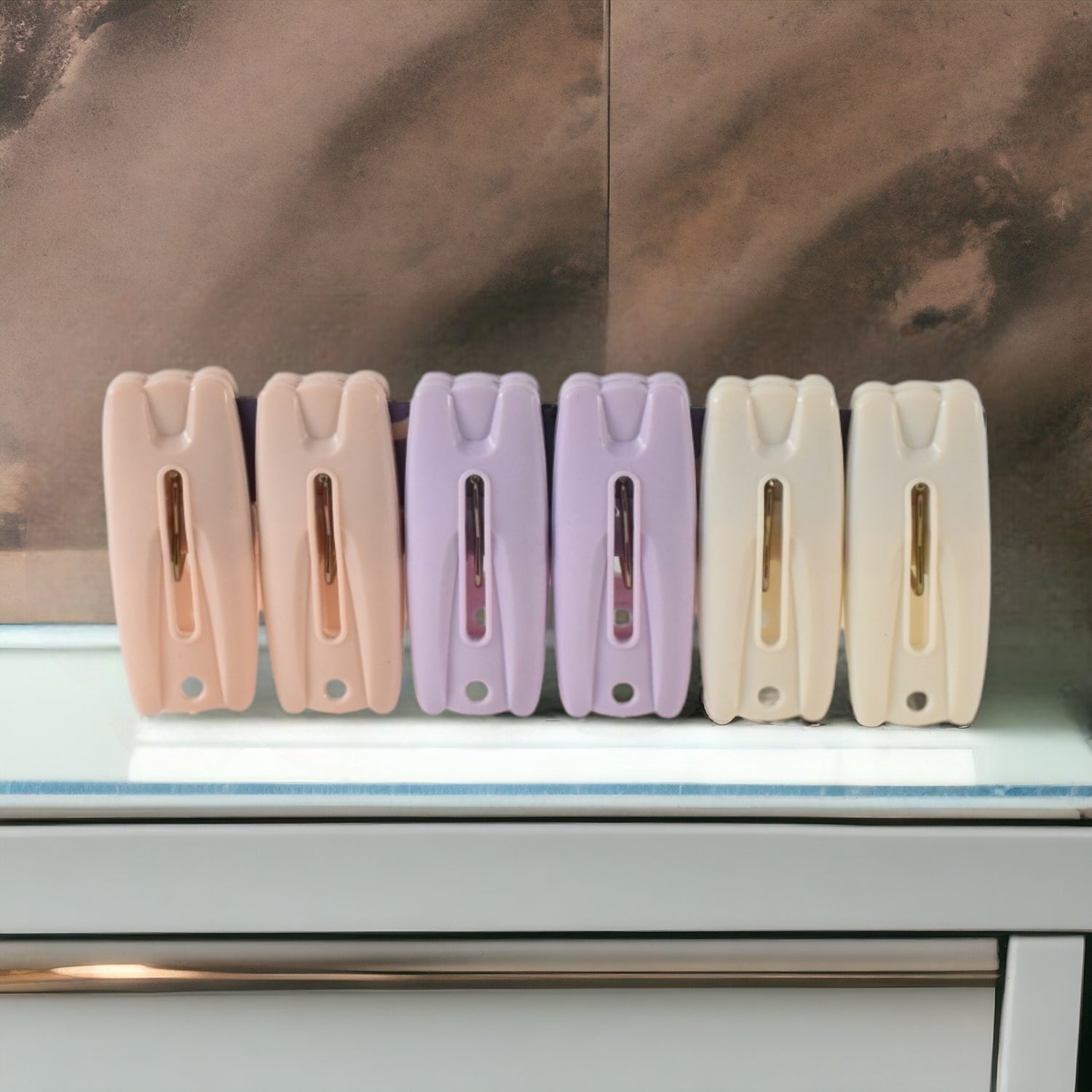 Cloth Drying Rope with Clips – Convenient and Durable Hanging Solution (7 Pc Set) Variety Bazaar