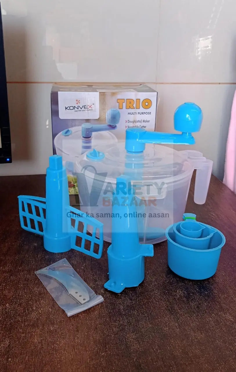 Dough Maker Machine With Measuring Cups (Aata Maker / 1 Set) Variety Bazaar