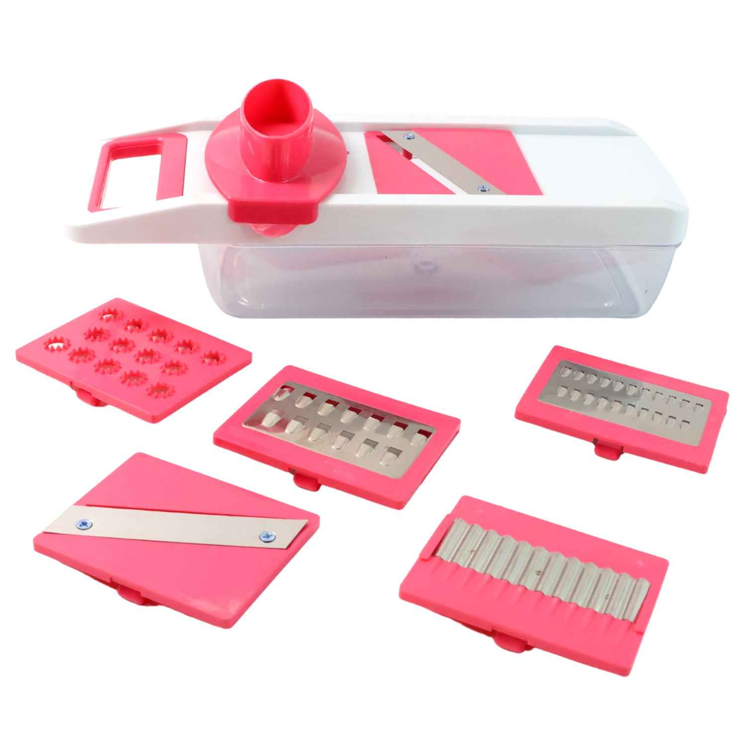 6-in-1 Vegetable Slicer Grater Chopper - (Set)