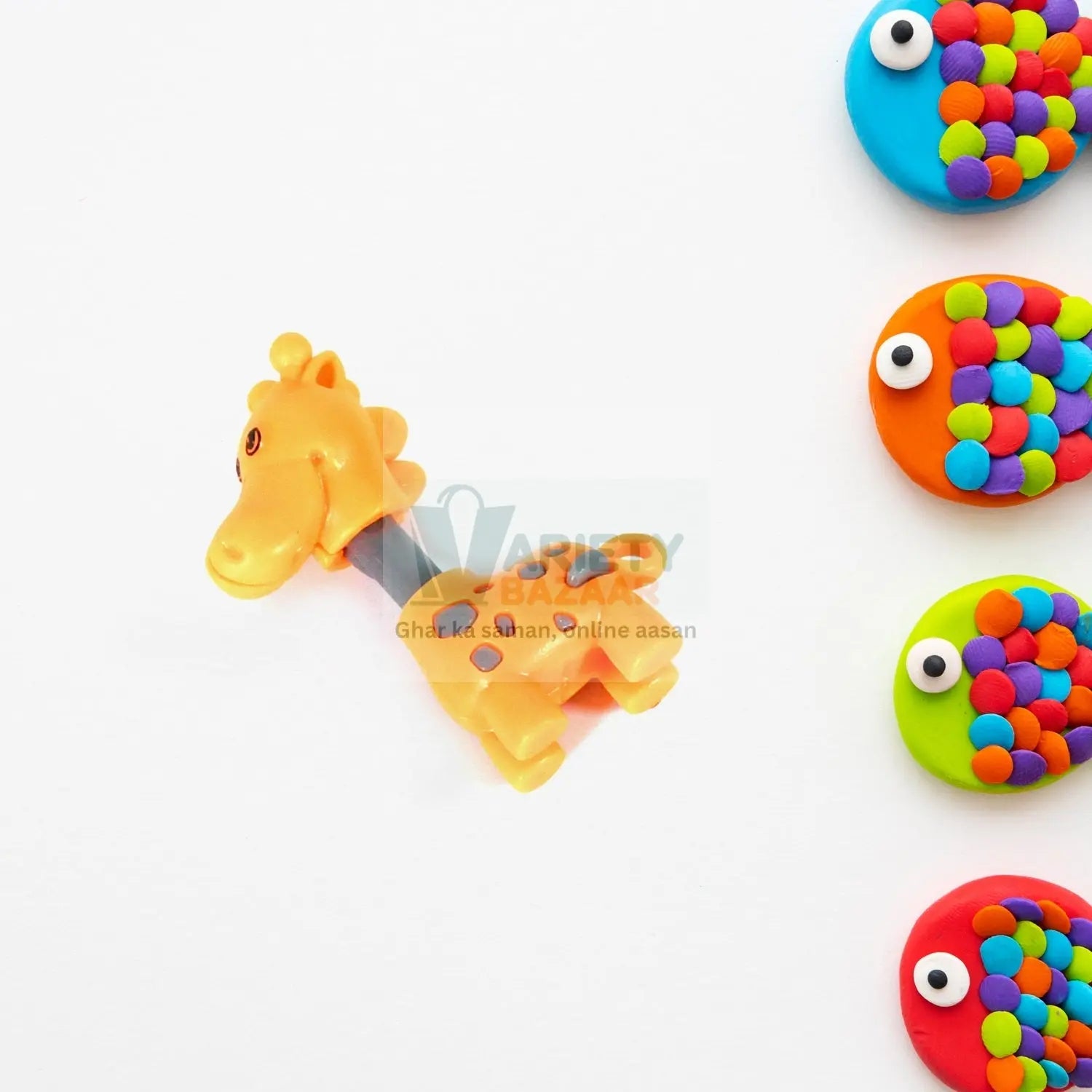 Extandable Giraffe toy, Cute Looking Giraffe with Extandable Neck Variety Bazaar