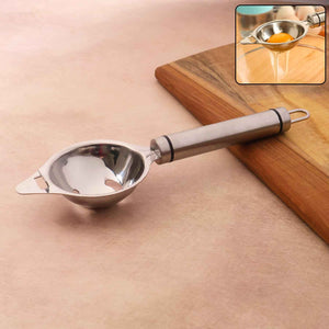 Premium Stainless Steel Egg Separator Tool (1 Pc)