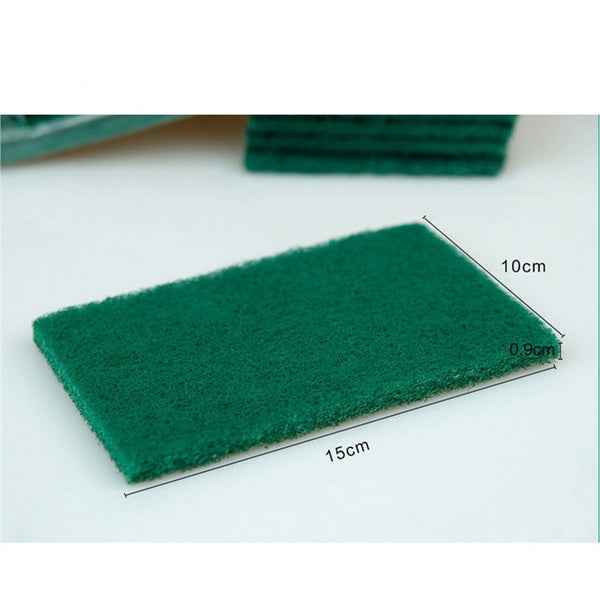 3410 Scrub Sponge Cleaning Pads Aqua Green 10pcs