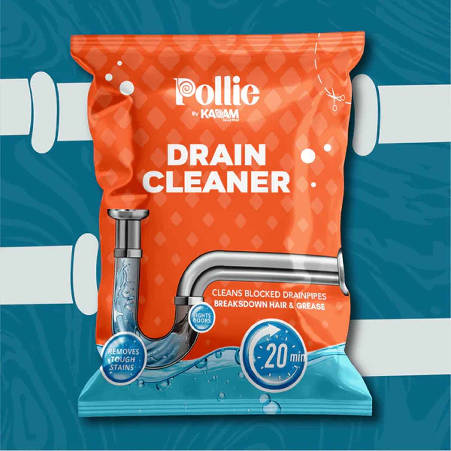 Pollic Kadam Powerful Drain Cleaner Sachet (50 Gm)