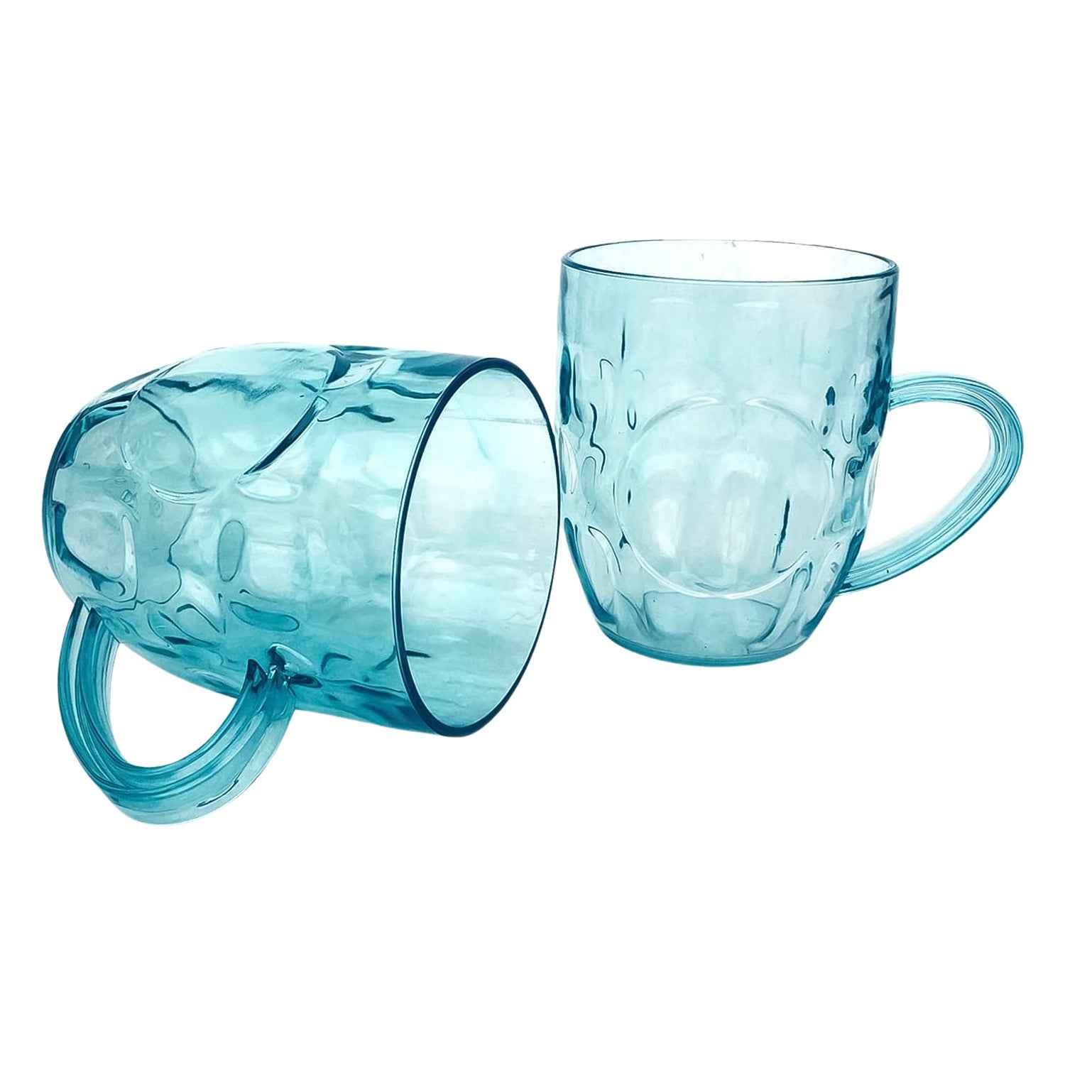 Apex Shake Mug Set 2 Pieces Durable Plastic Mugs (350ml) Approx