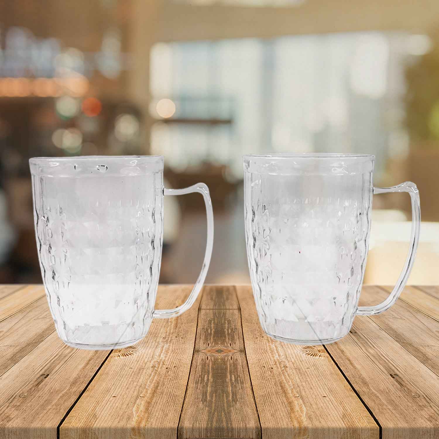 Apex Mocktail Mug Glass (2 Pc Set 400 Ml)