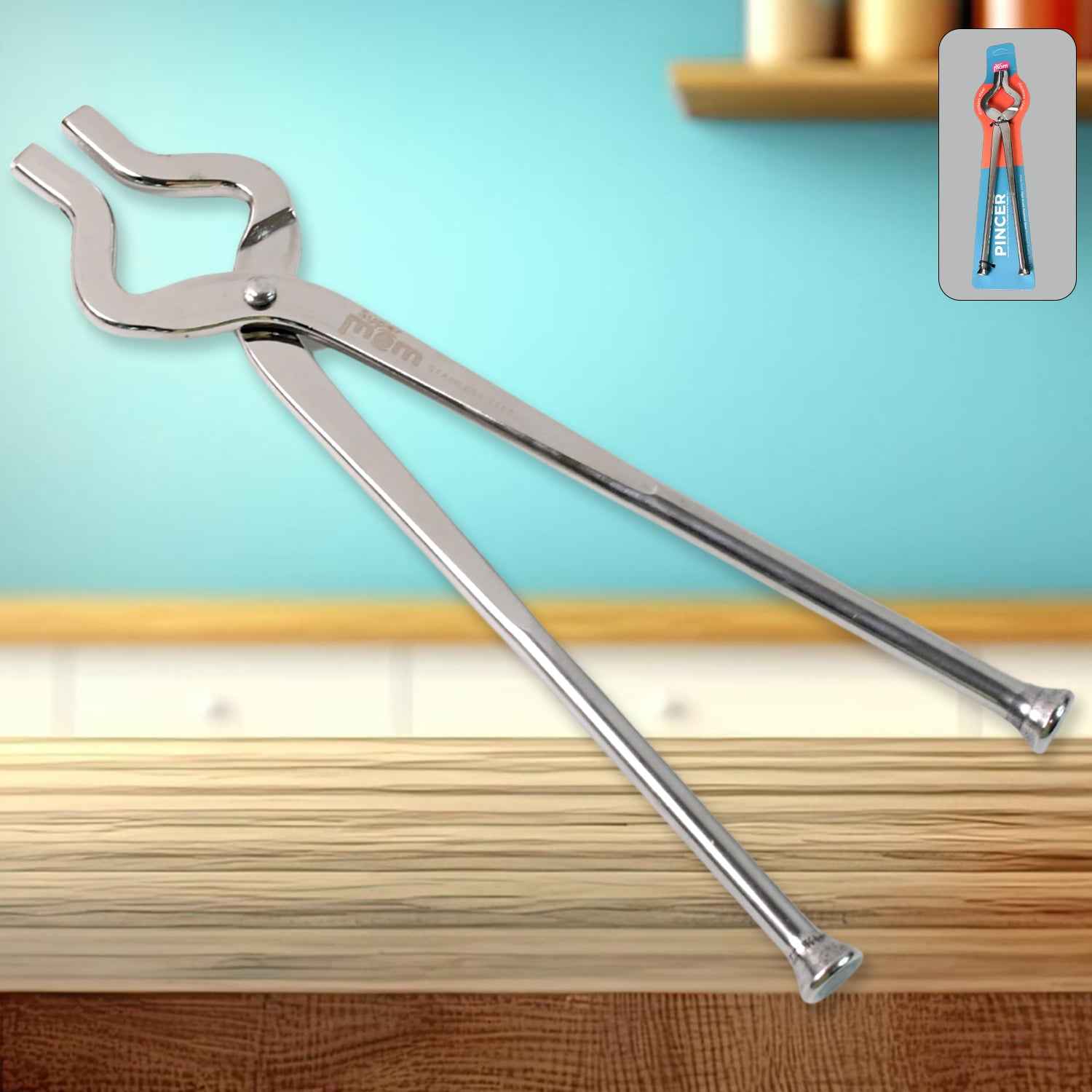 Supermom Stainless Steel Full Round Pincer