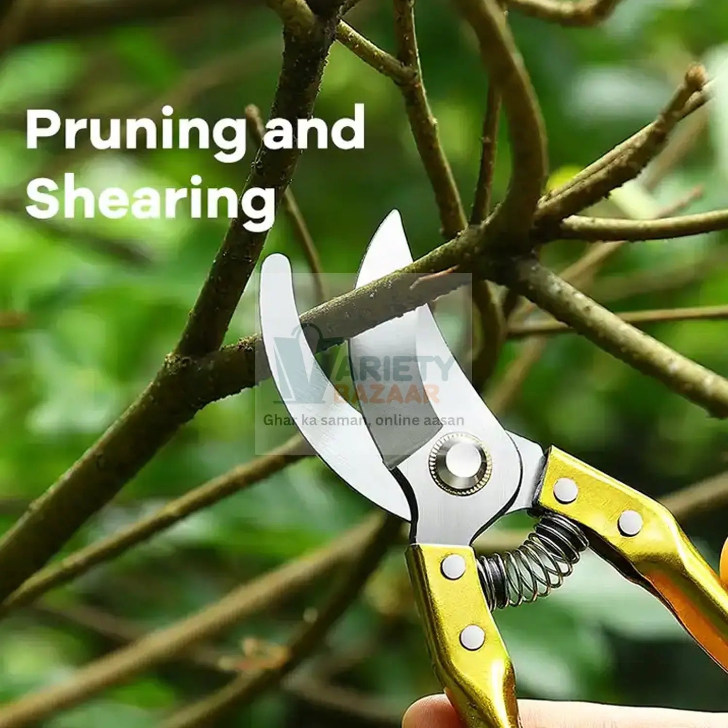 Gardening Tools - Garden Shears Pruners Scissor (1 Pc) Travel Sahayak