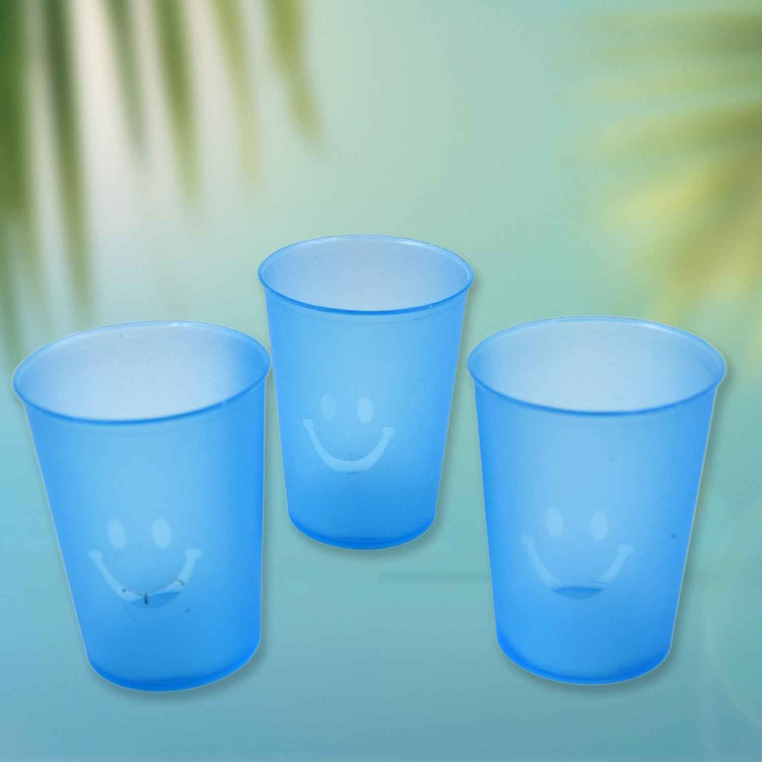 5560 Plastic Tumblers Lightweight Cups Glass Reusable Drinking Cups Restaurant Cups Dishwasher Safe Beverage Tumblers Glasses For Kitchen Water Transparent Glasses 3 Pc Set