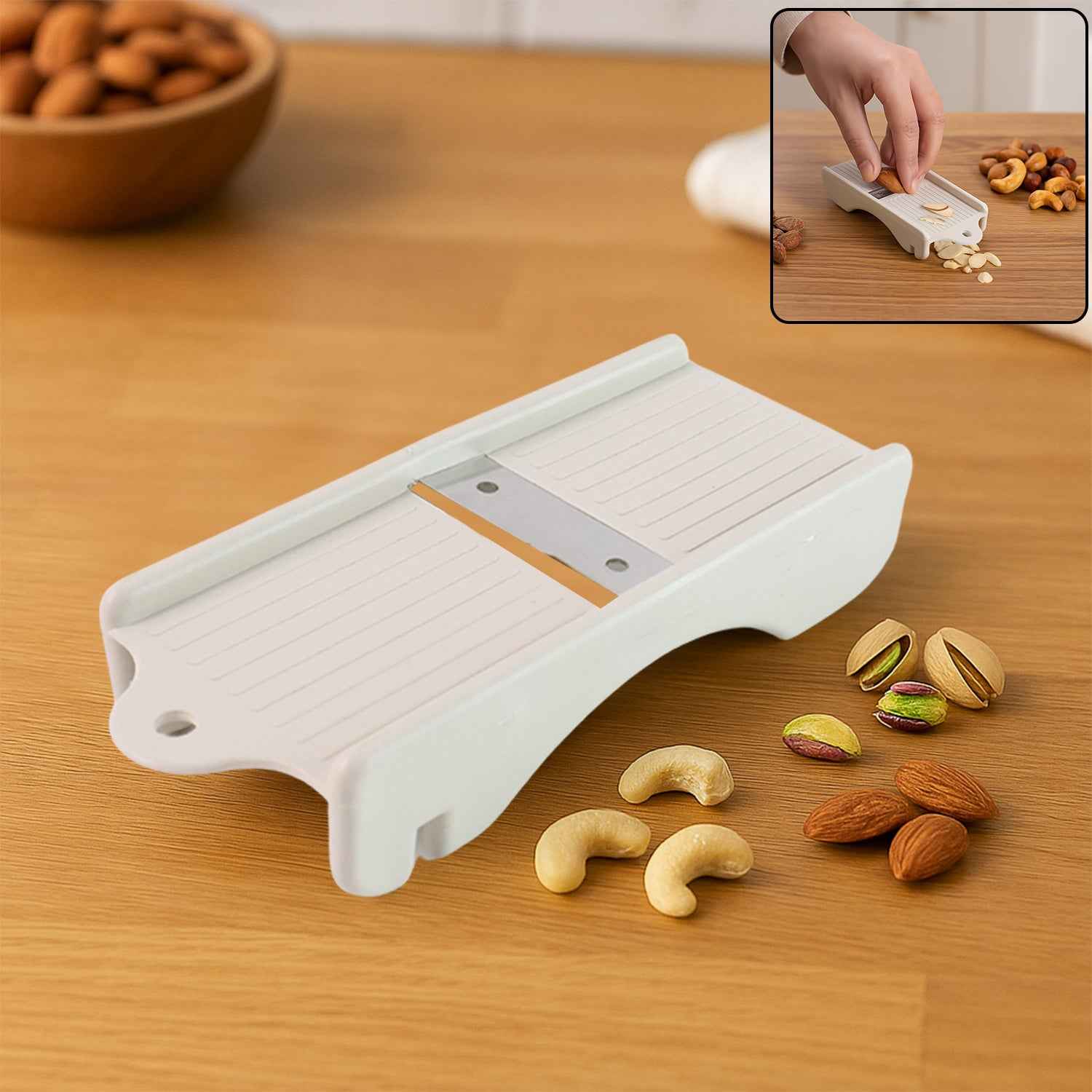 Liger Multipurpose Dry Fruit Slicer Ginger (1 Pc)