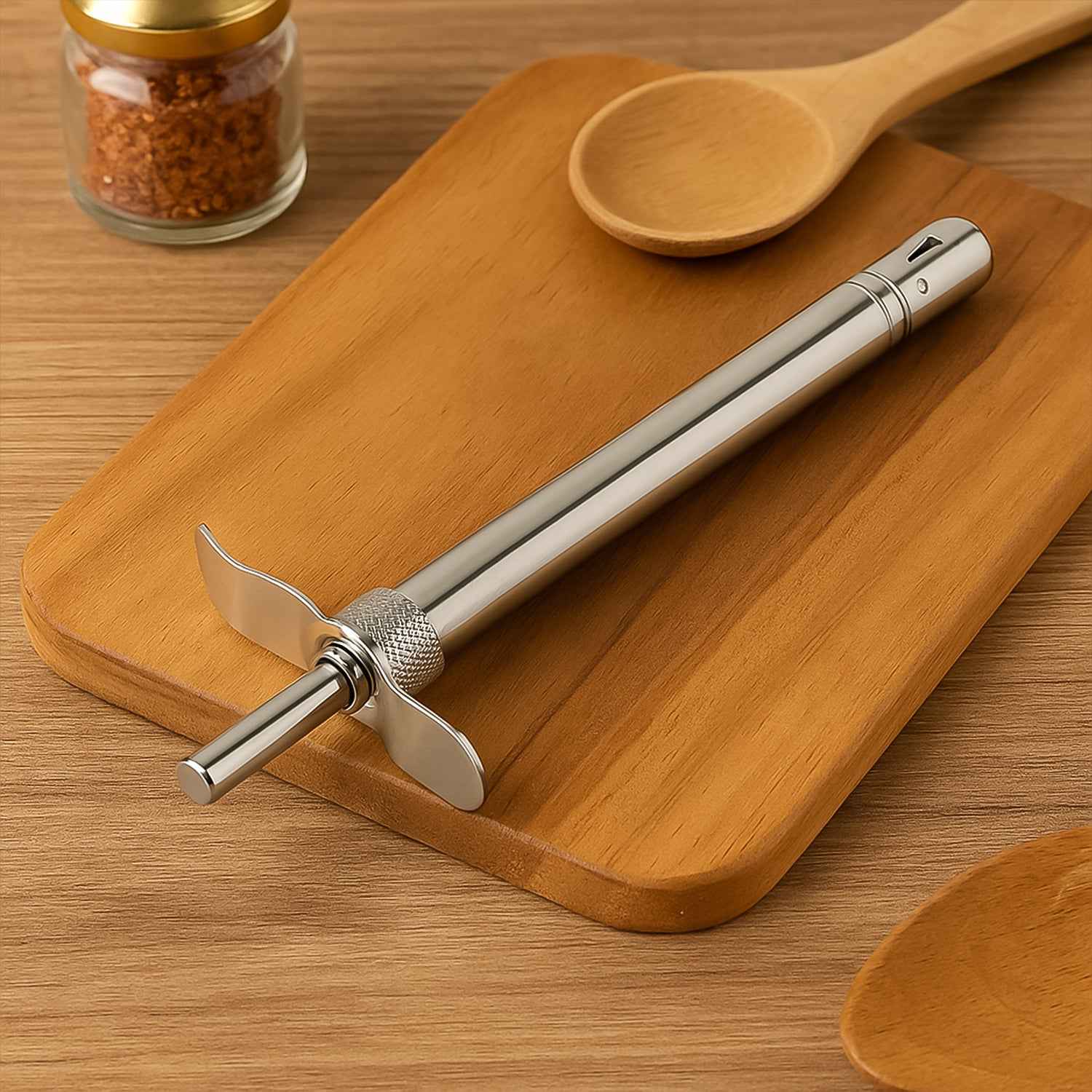 Supermom Moms Stainless Steel Gas Lighter With German Piezo