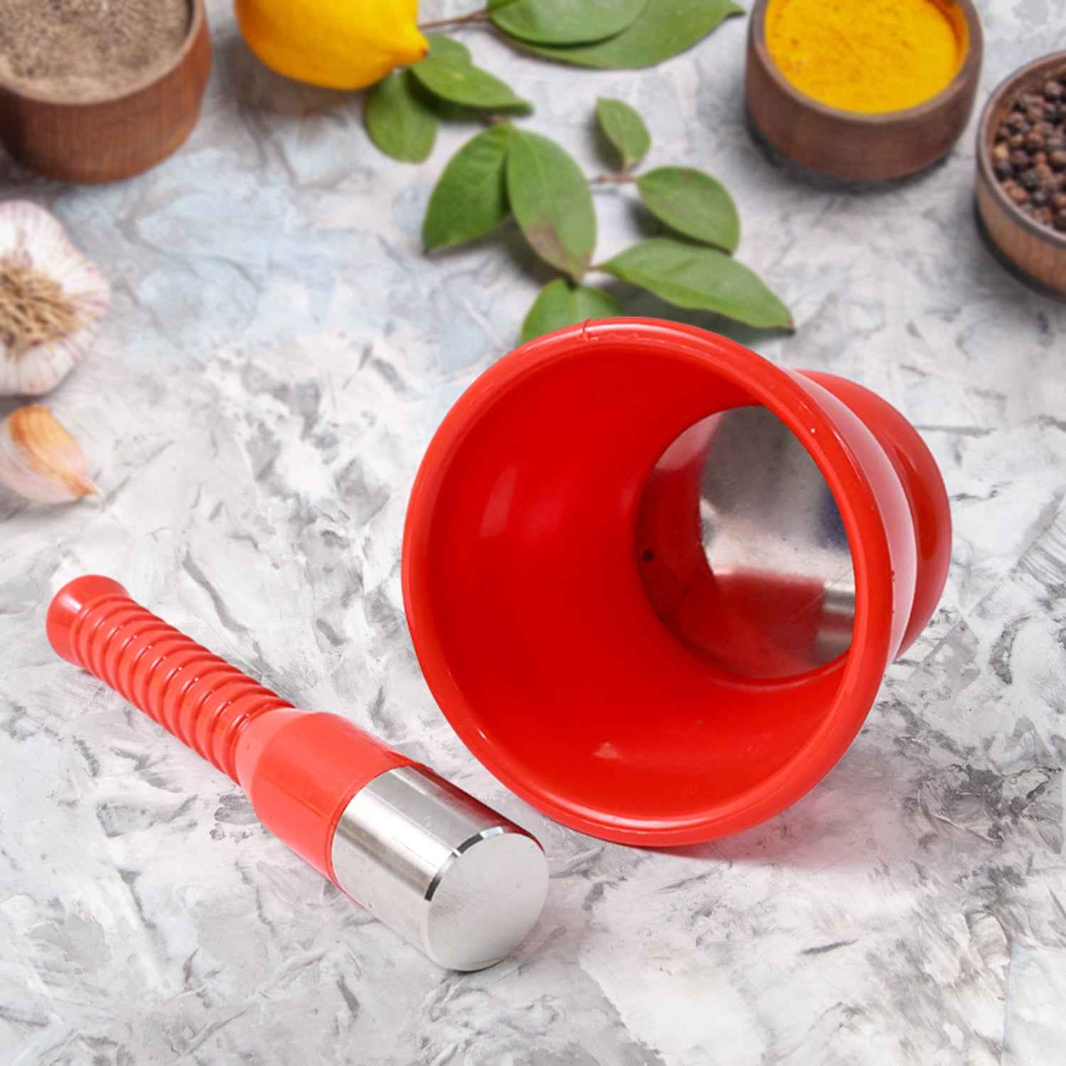 Ritu Heavy Duty Unbreakable Plastic Khal Batta Set (2 Pcs Set)