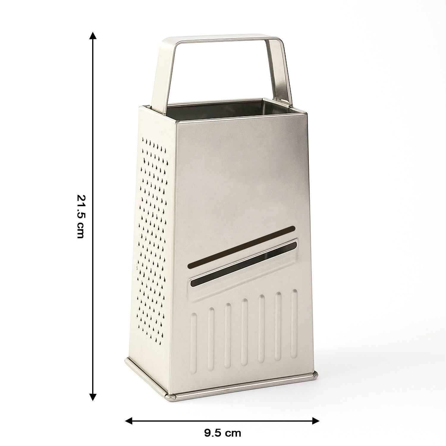 Supermom Premium 5-in-1 Stainless Steel Grater And Slicer