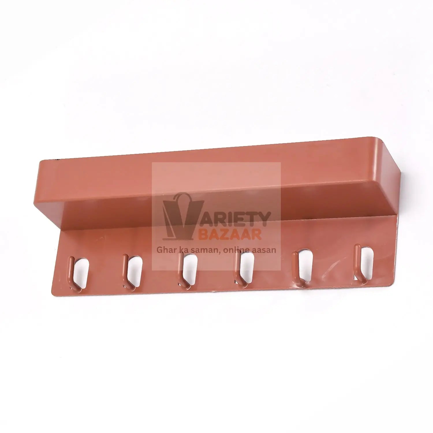 Key Holder & Multiuse 6 Hook Stand For Home & Bathroom use Stand Variety Bazaar