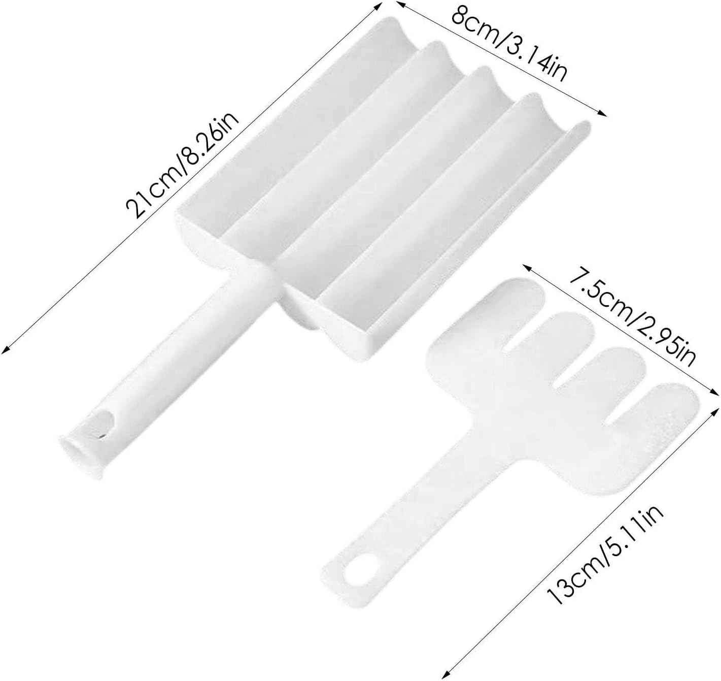 5913a Small Multifunction Fritters Maker - Creative Fritters Scoop Multi-function Ball Maker Portable Maker For Making Cake Balls Ice Cream Spoon Doughnut Hand Cutting Scoop(2pc Set)