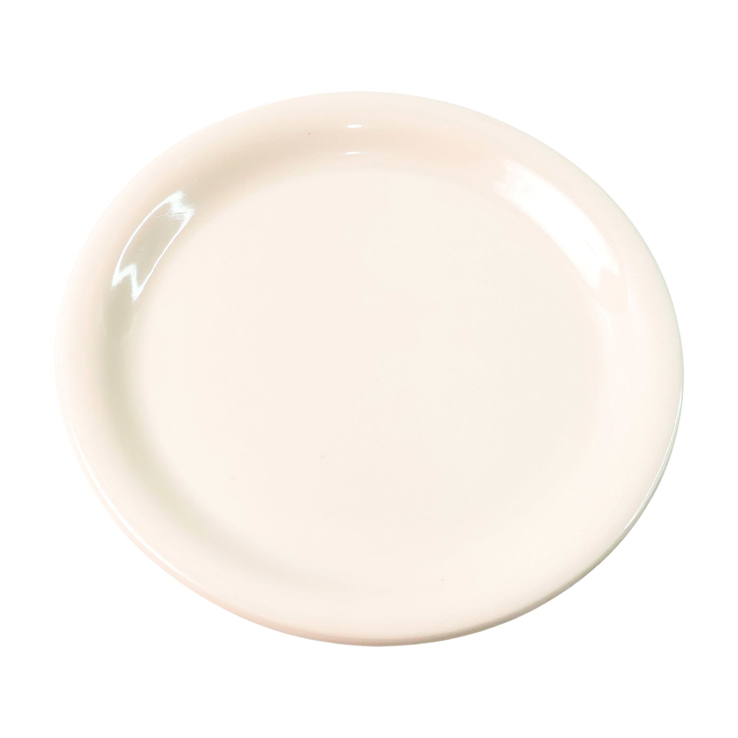 Plastic Round Dinner Serving Plate 19 Cm (1 Pc)