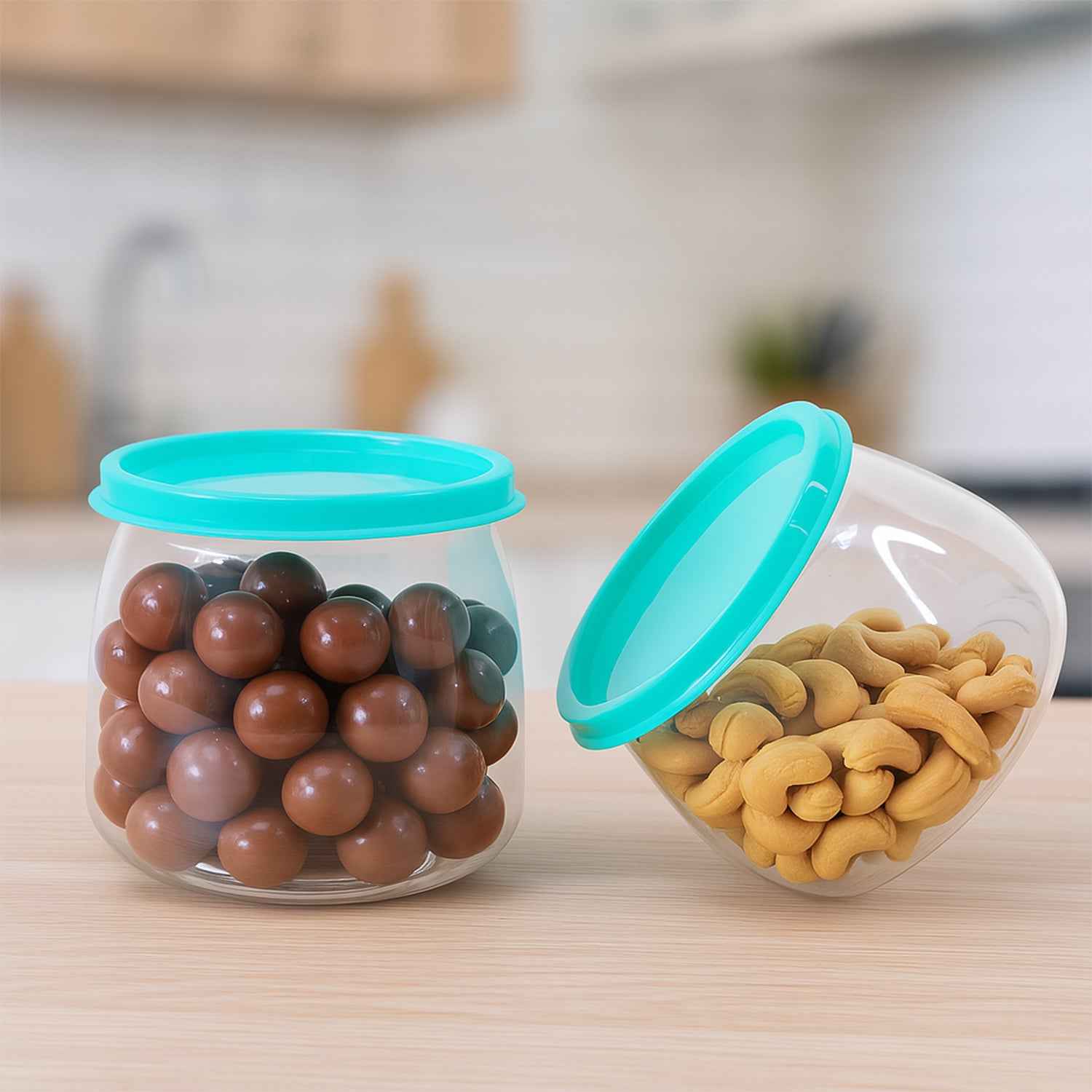 Airtight Storage Containers Set Approx 900ml (2 Pc)