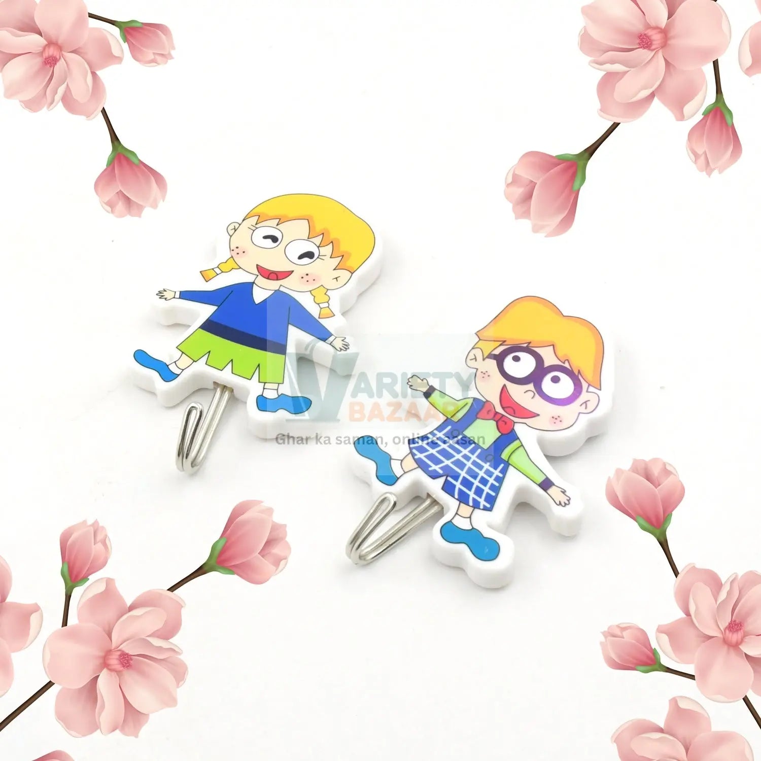 MULTIPURPOSE STRONG HOOK SELF-ADHESIVE HOOKS FOR WALL HEAVY PLASTIC HOOK, STICKY HOOK HOUSEHOLD FOR HOME , DECORATIVE HOOKS, BATHROOM & ALL TYPE WALL USE HOOK , SUITABLE FOR BATHROOM, KITCHEN, OFFICE Travel Sahayak