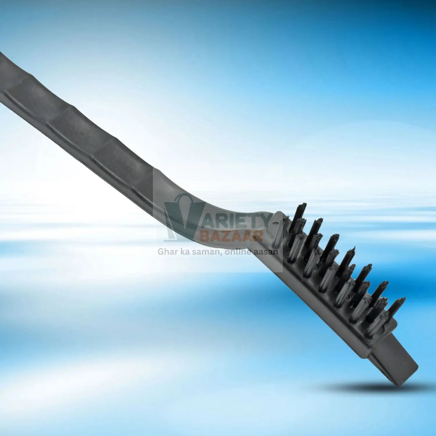 Mini Wire Brush Set Brass Nylon Stainless Steel Bristles Household Cleaning Brush for Gas Stove, Smoke Machine Tool Burner Tiles Tap Rust Removal Welding Slag Dirt & Paint Scrubbing (3 Pcs Set) Variety Bazaar