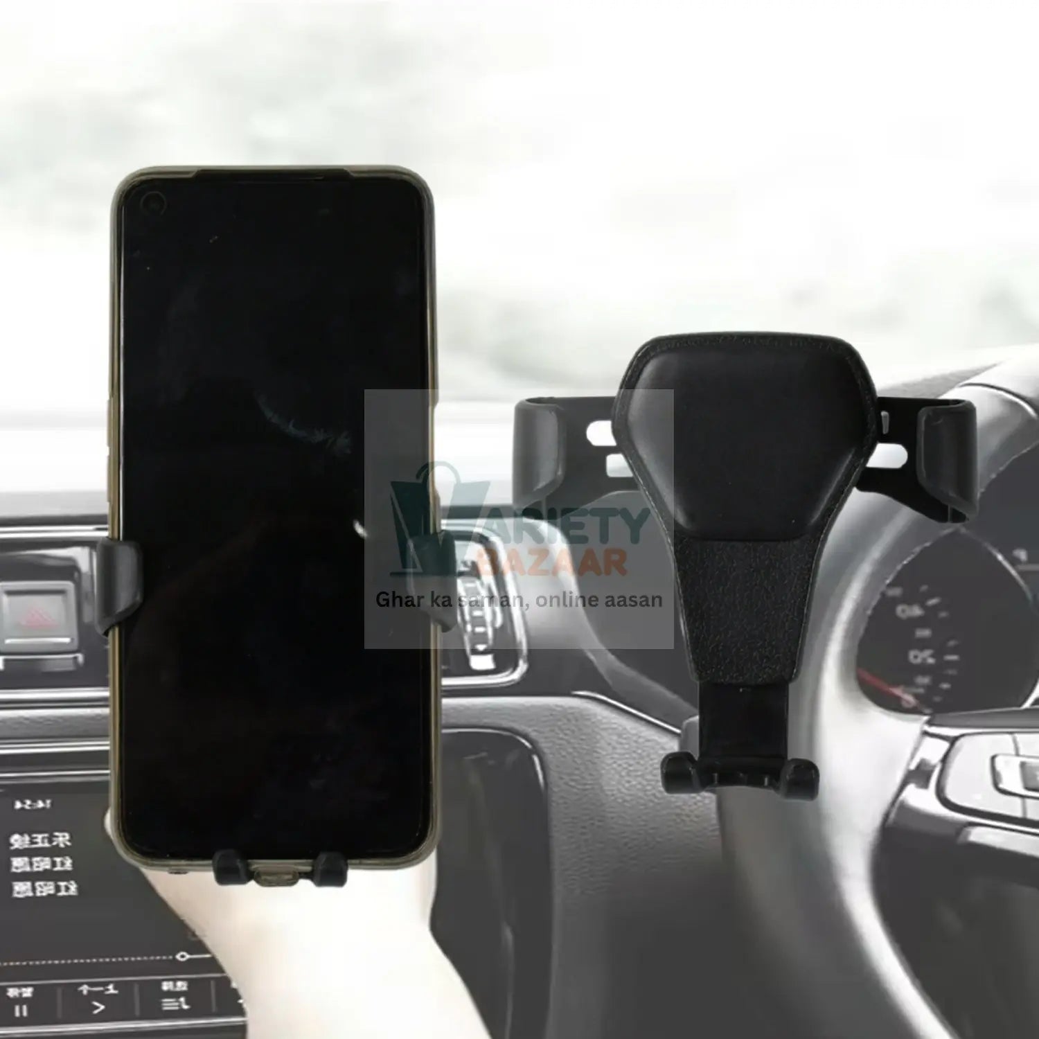 Mobile Phone Holder for car Phone Holder for Cars Cell Phone Mount for car Multifunctional car Mobile Phone Stand car Cell Phone Holder auto Phone Holder air Outlet car Holder Variety Bazaar