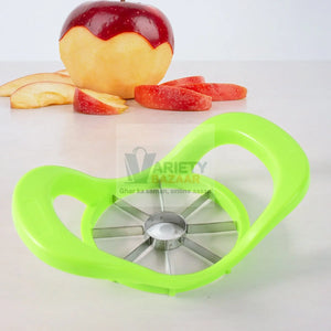 Multi Purpose Fruit Slicer Apple Cutter Regular With 8 Stainless Steel Blades Apple Slicer (1 Pc) Variety Bazaar
