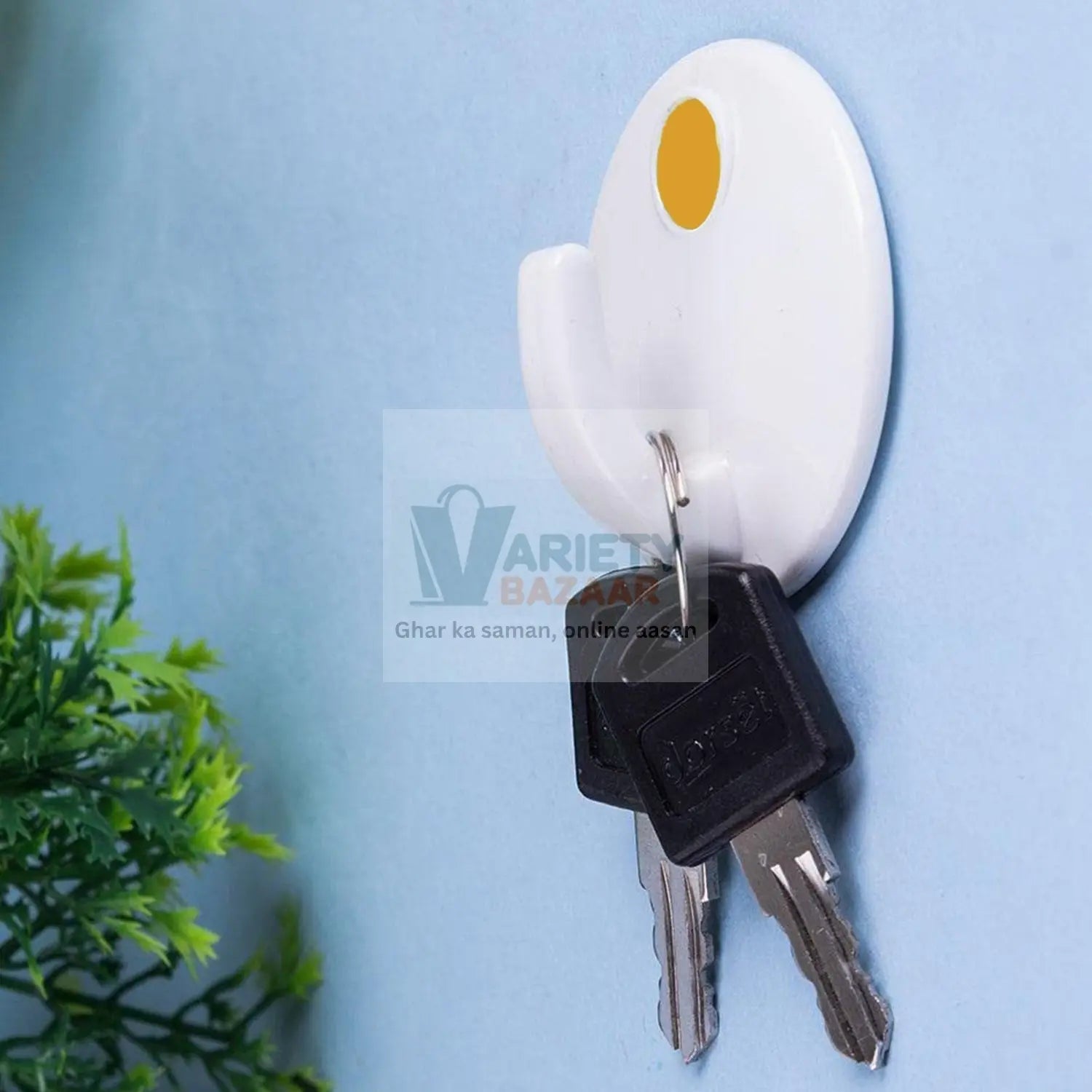 Multipurpose Strong Hook Self-Adhesive hooks for wall Heavy Duty Hook, Sticky Hook Household For Home, Decorative Hooks, Bathroom & All Type Wall Use Hook, Suitable for Bathroom, Kitchen, Office Travel Sahayak