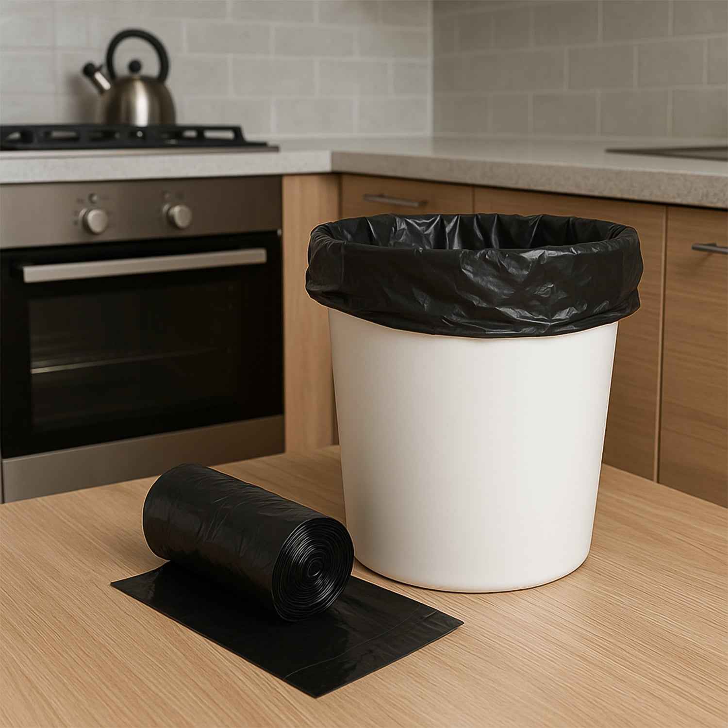 Garbage Bags Roll 45 X 45 Cm (1 Pc Mix Color)