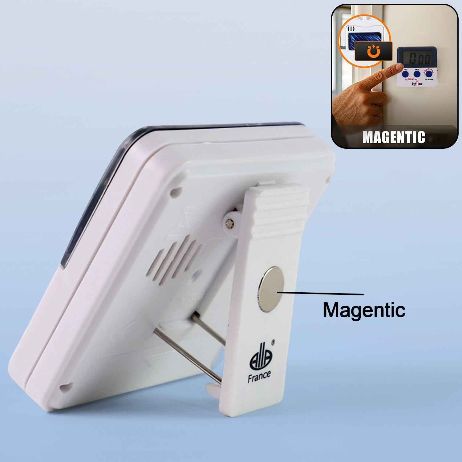 1523 Digital Kitchen Timer With Alarm Stop Watch Timer For Kitchen Kitchen Timer With Magnetic Stand Timer Clock For Study