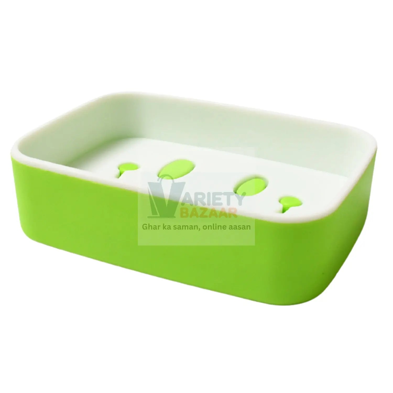 Portable Travel Home Box Cute Cartoons Smile Face Container Draining Holder Soap Dish ,Sabudani Variety Bazaar