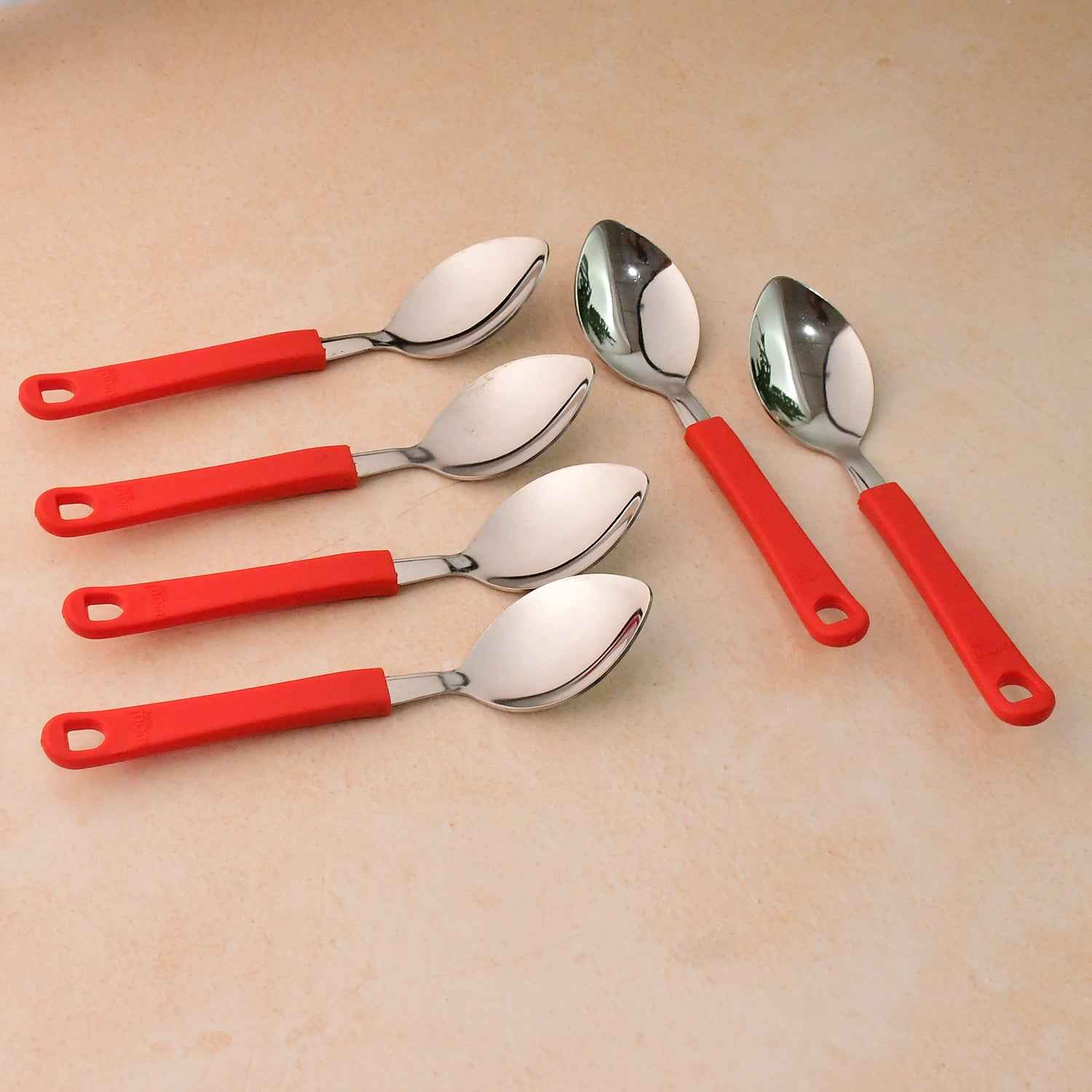 Supermom Premium Stainless Steel Table Spoon (6 Pc Set)