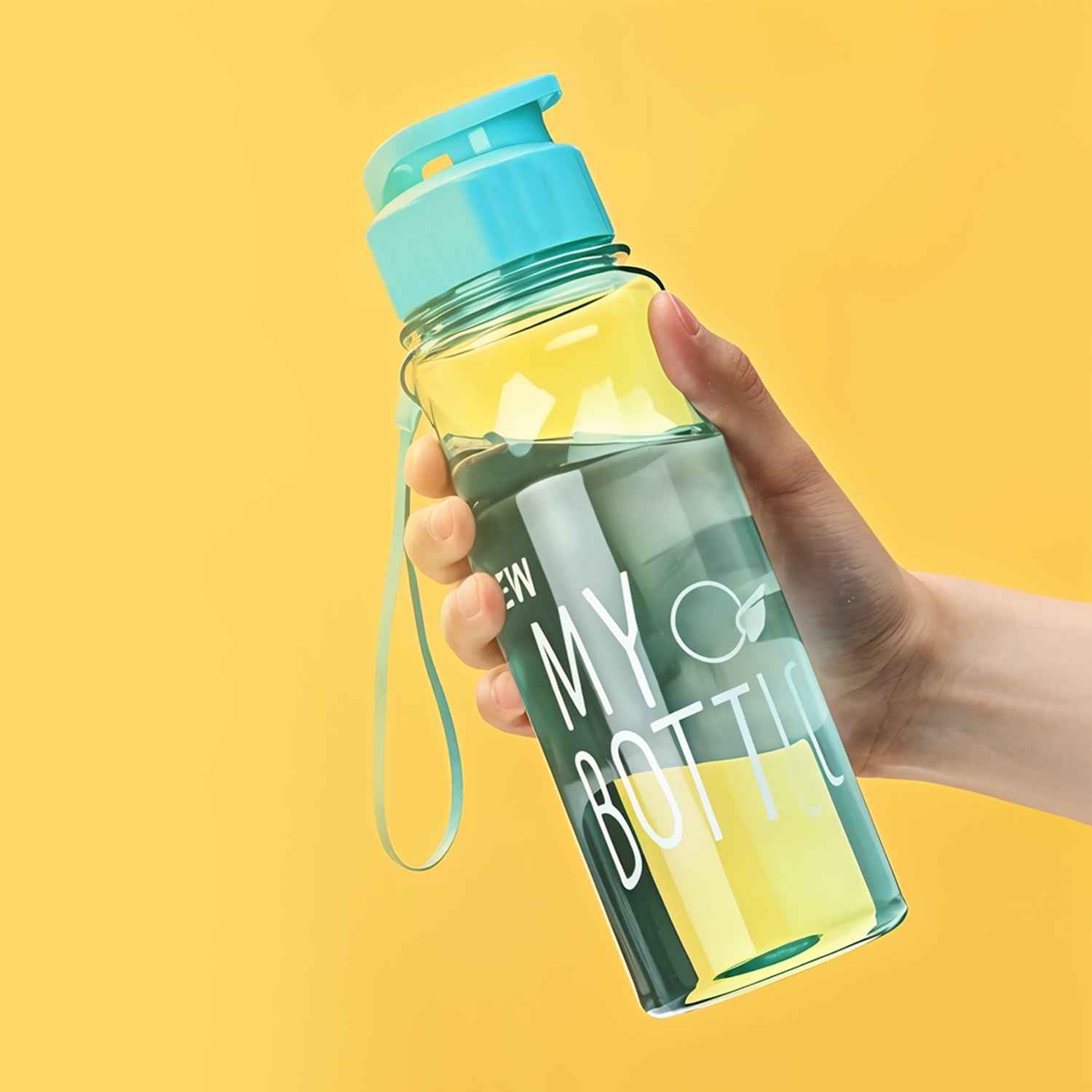 Bpa-free Plastic Sports Water Bottle (Approx. 400 Ml 1 Pc)