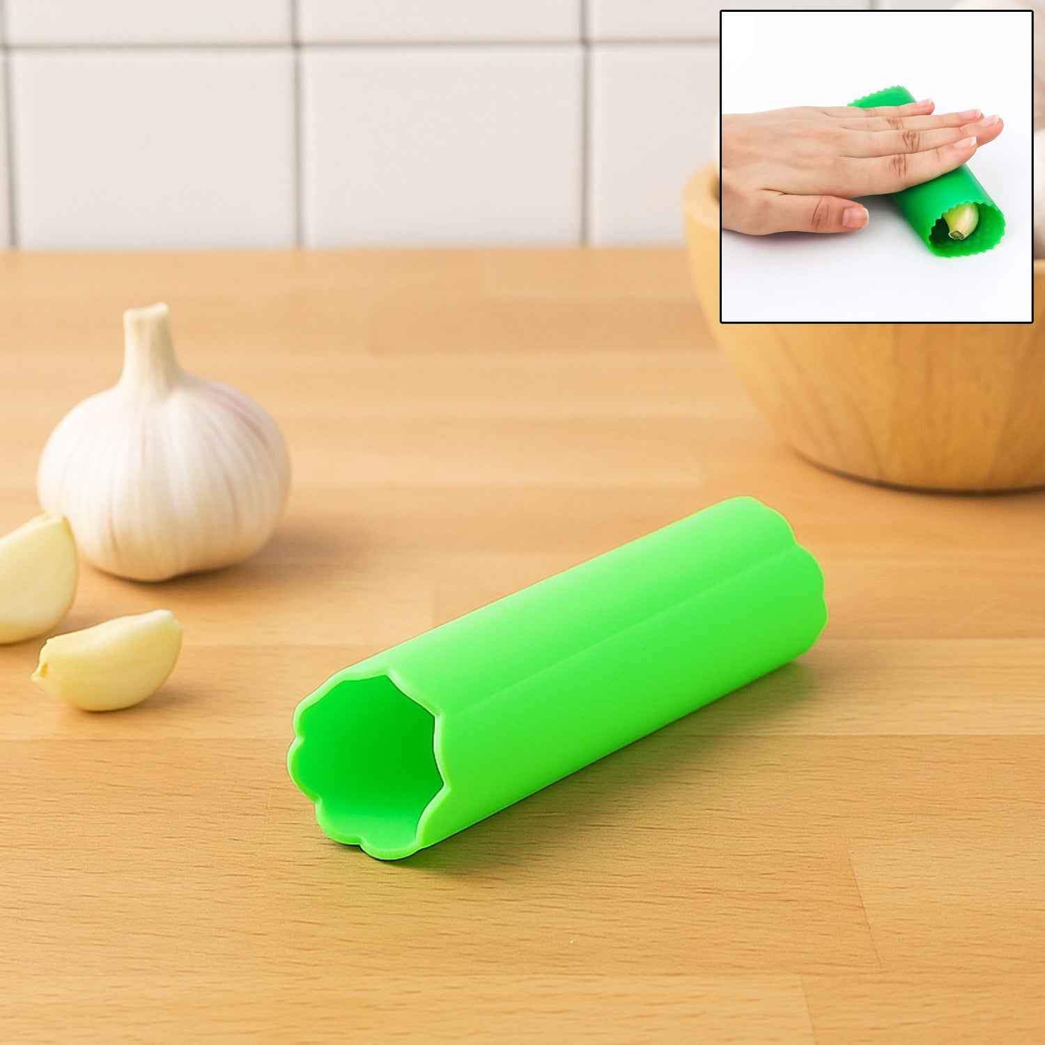 Premium Silicone Garlic Peeler Tube (1 Pc)