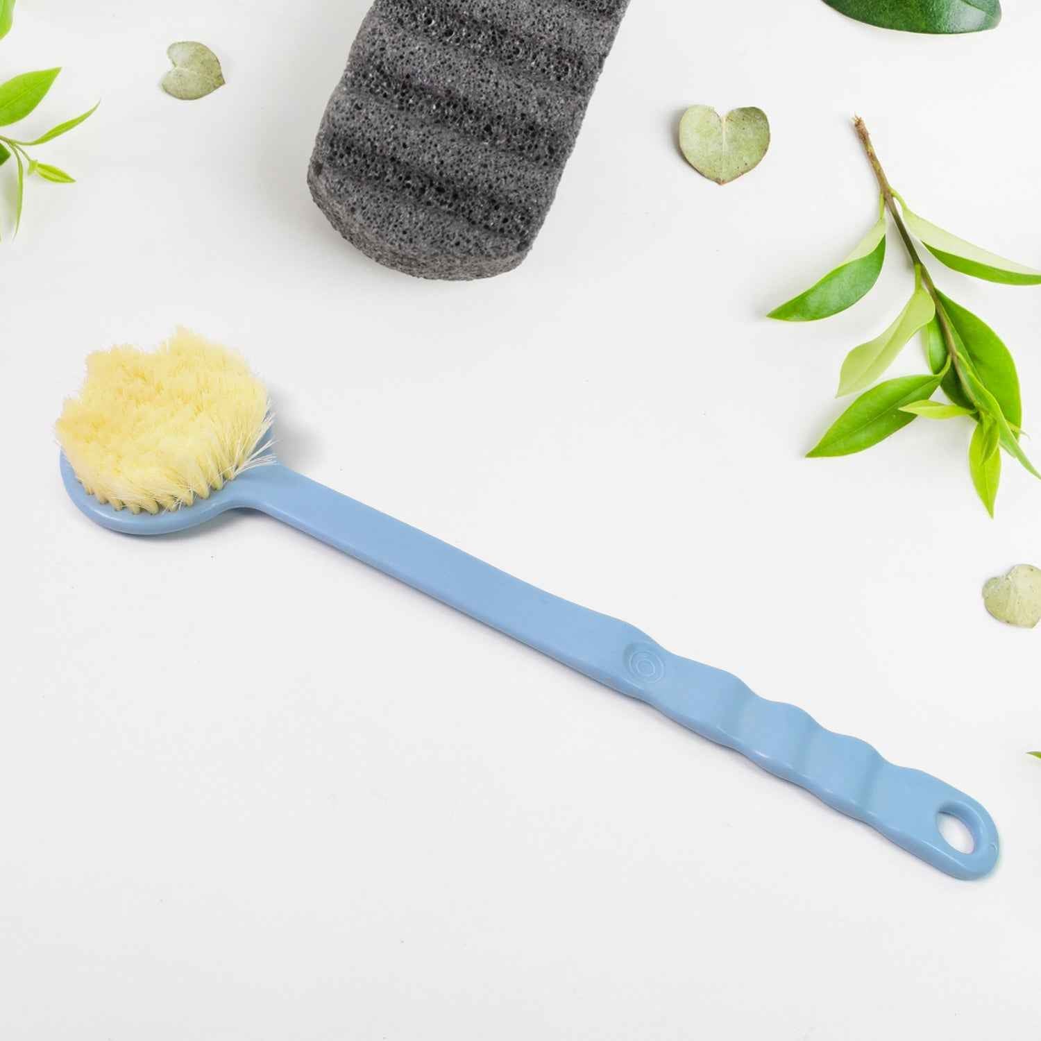 Back Scrubber For Shower Dry Body Brush Back Brush Long Handle (1 Pc B Grade)