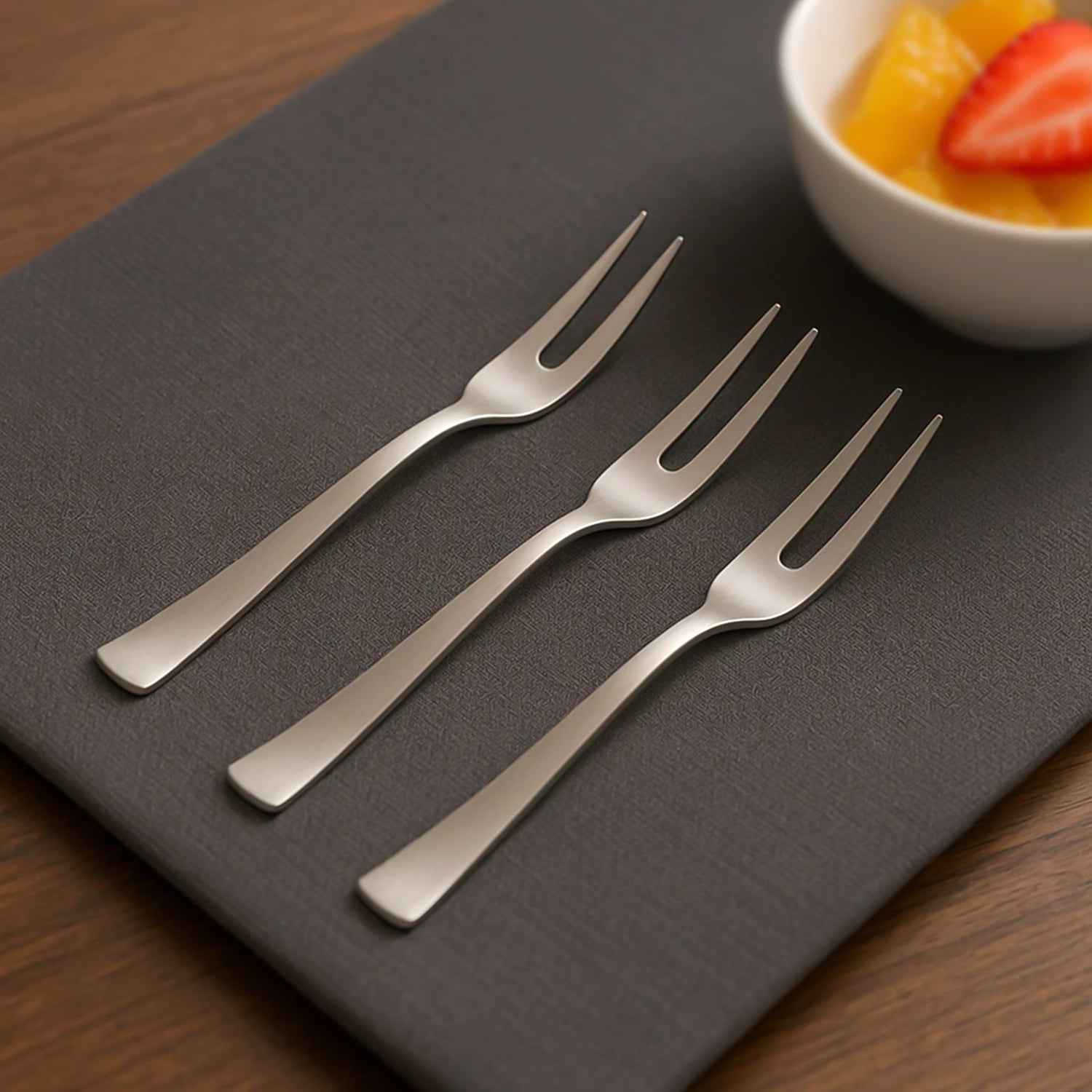 Mini Dessert Fruit Fork - (3 Pc )