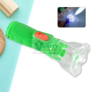 Small Plastic Torch for Kids, Plastic LED Flashlight Torch, Beautiful Attractive Good Gift Item, Pocket Torch for Kids (1 Pc) travel sahayak