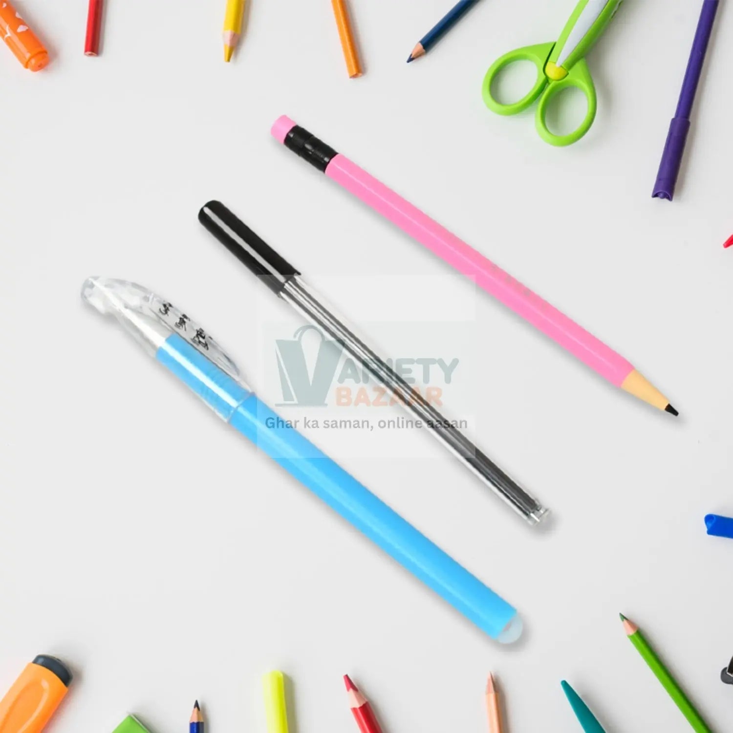 Smart Auto-Feeding Mechanical Pencil – No Clicking, No Lead Breaking Variety Bazaar