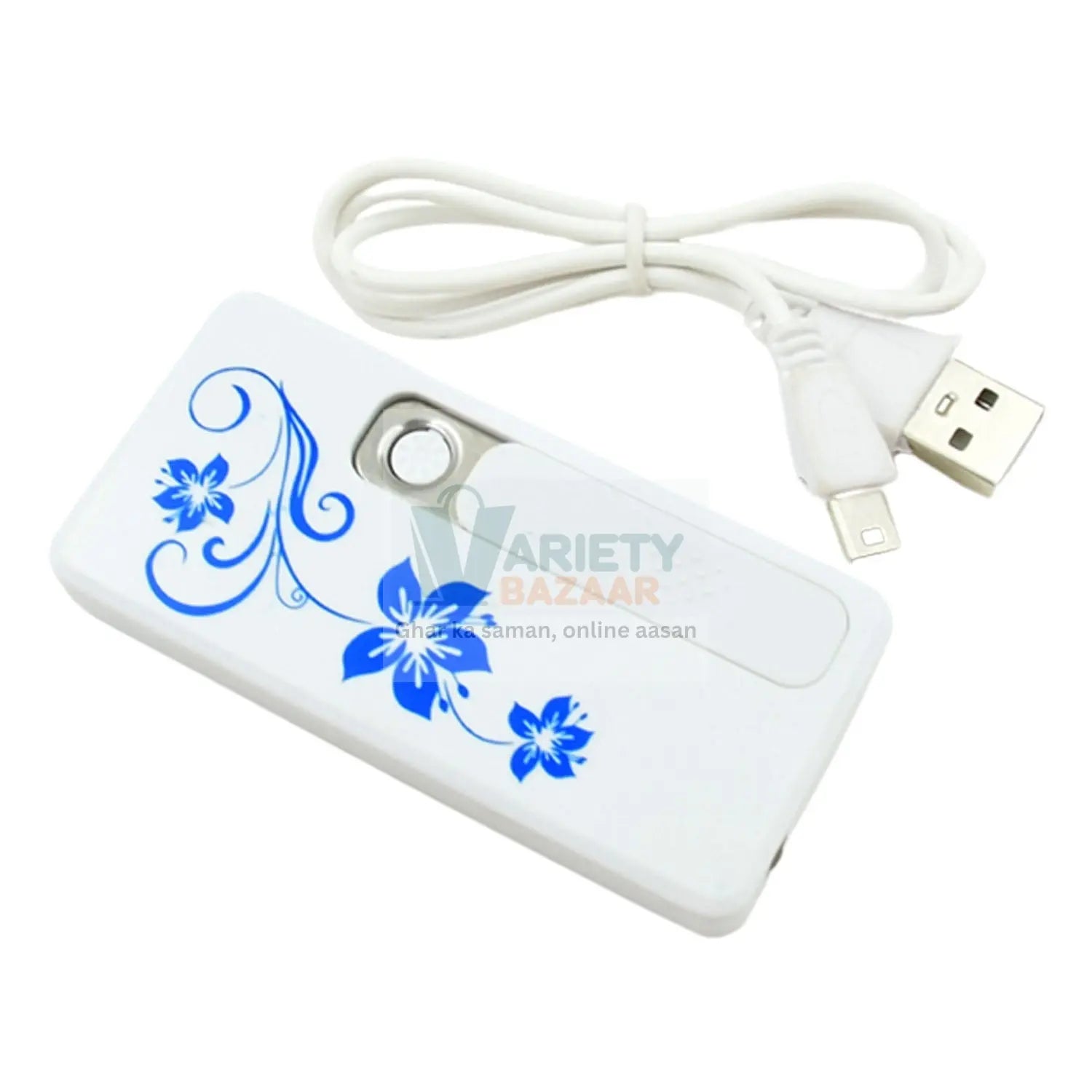 Stylish Electric USB Lighter for Men & Women, Regular Cigarettes Portable USB Rechargeable Flameless, Coil Slim Cigarette Lighter with Charging Cable, Windproof E lighter, Lighter for Smoking (1 Pc ) Variety Bazaar