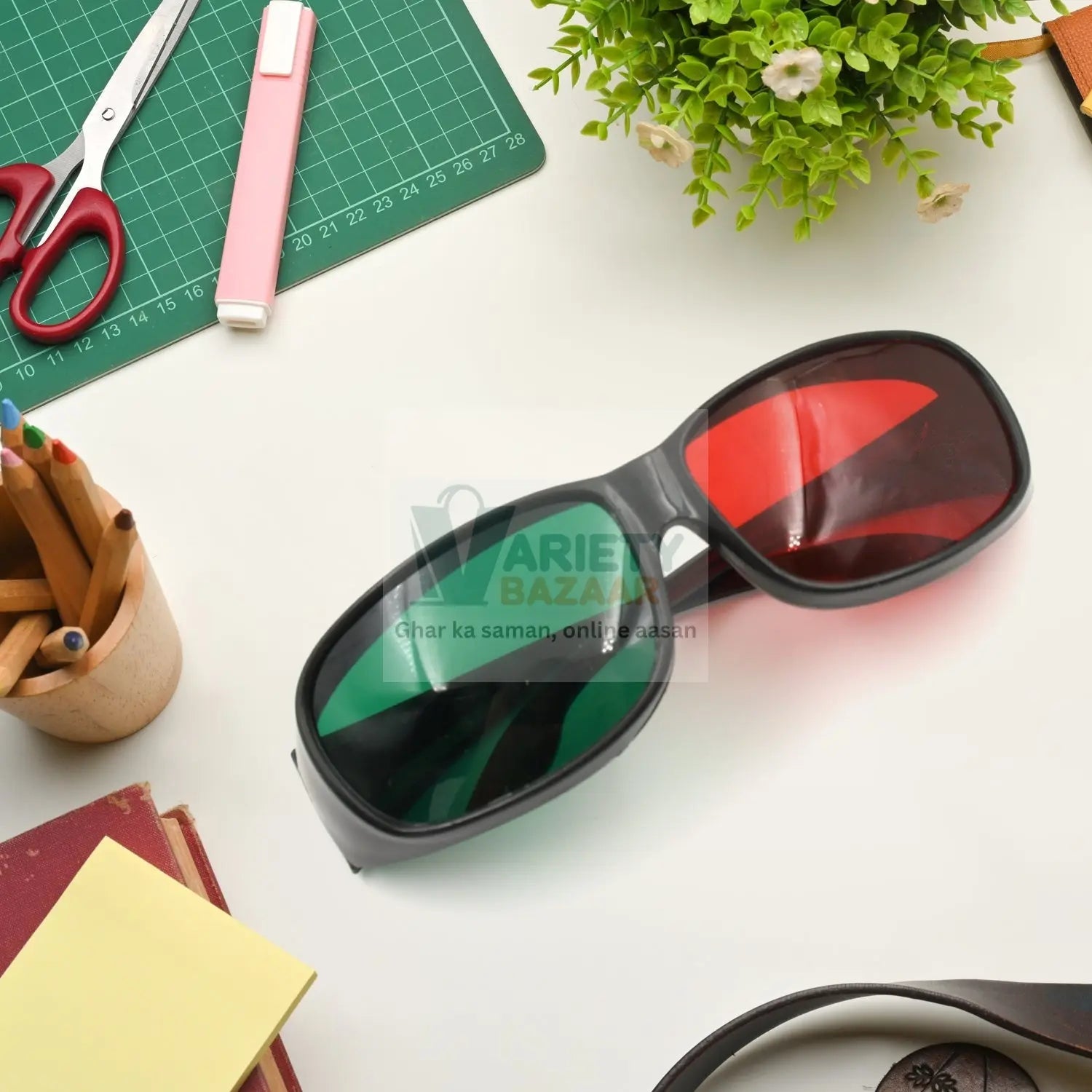 Stylish UV-Protected Sunglasses for All-Day Comfort – Perfect for Any Light! (1 Pc) Variety Bazaar
