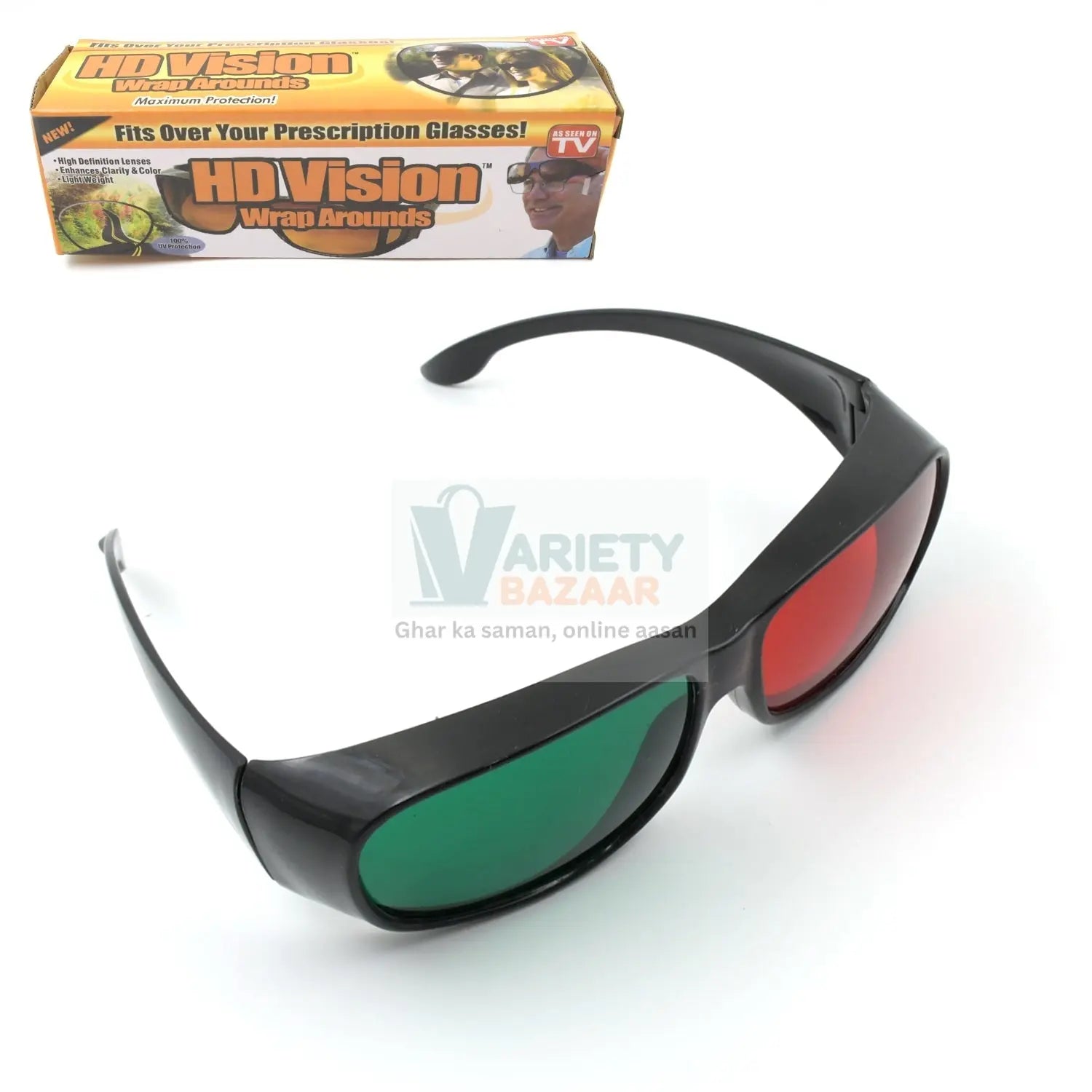 Stylish UV-Protected Sunglasses for All-Day Comfort – Perfect for Any Light! (1 Pc) Variety Bazaar